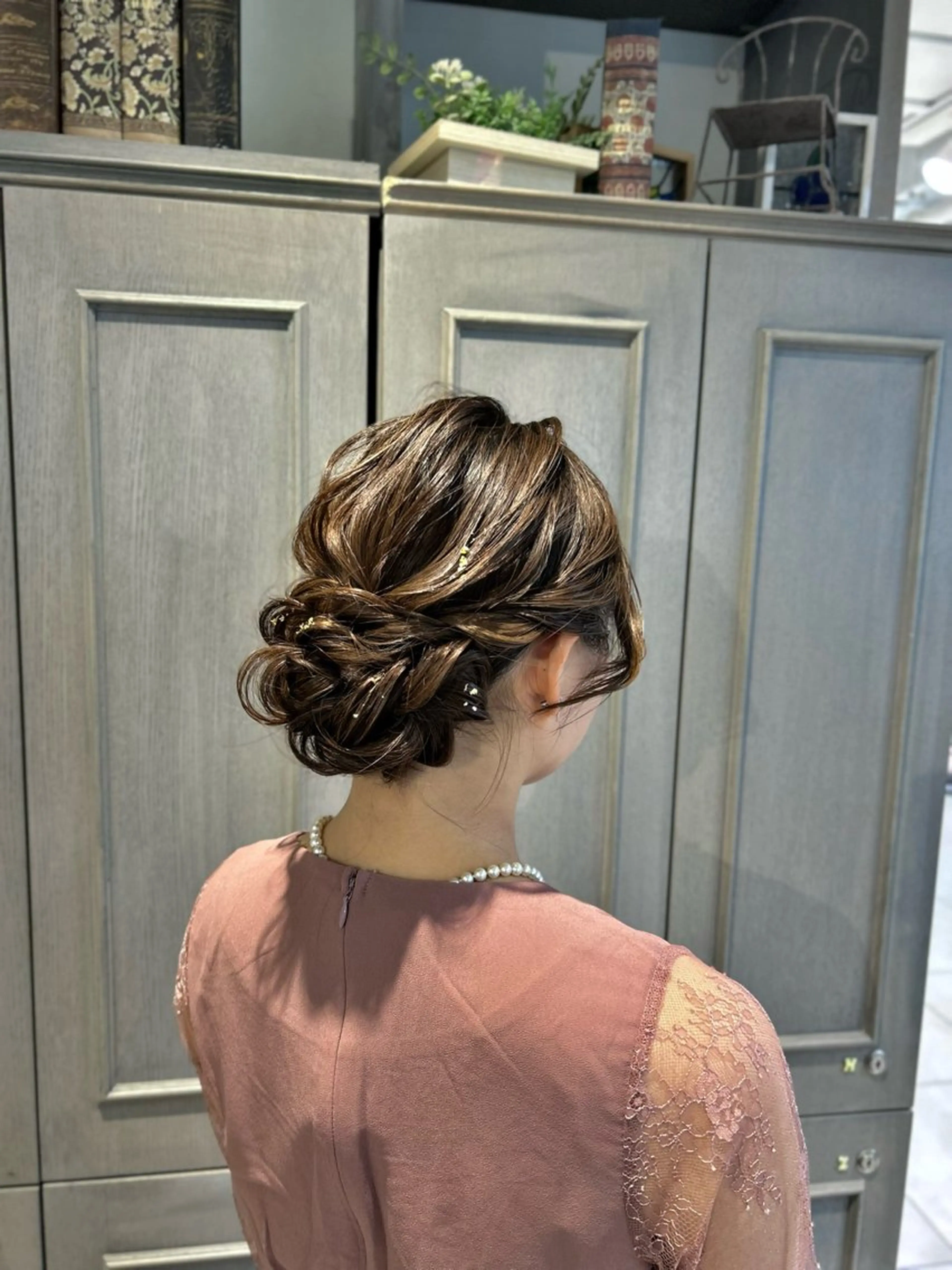 ロング ヘアアレンジ 清水 楓夏のヘアスタイル