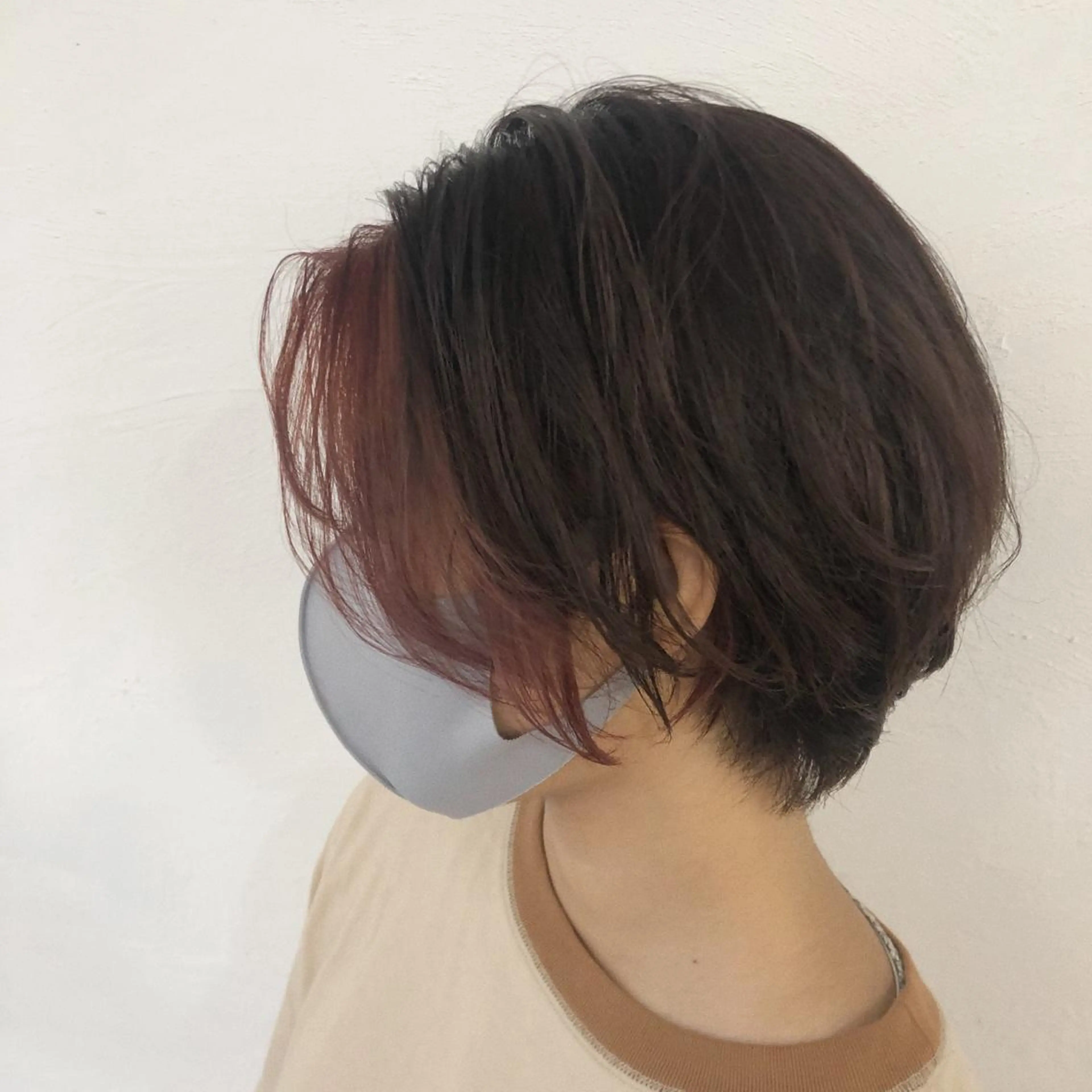 ショート カラー 冨木 雄斗のヘアスタイル