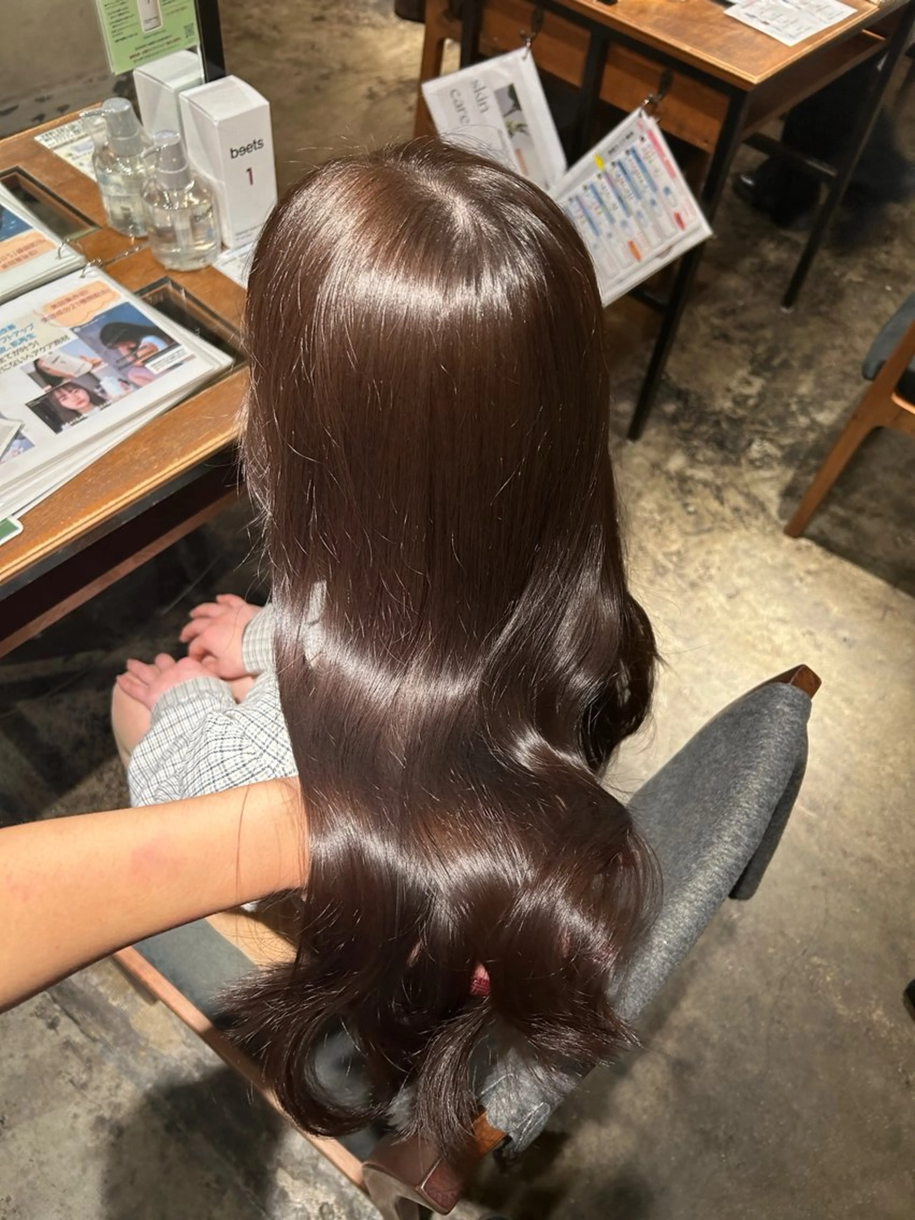 ロング カラー カット ヘアカラー トリートメント Friista color所属・moe🎀 梅田美容室のヘアスタイル