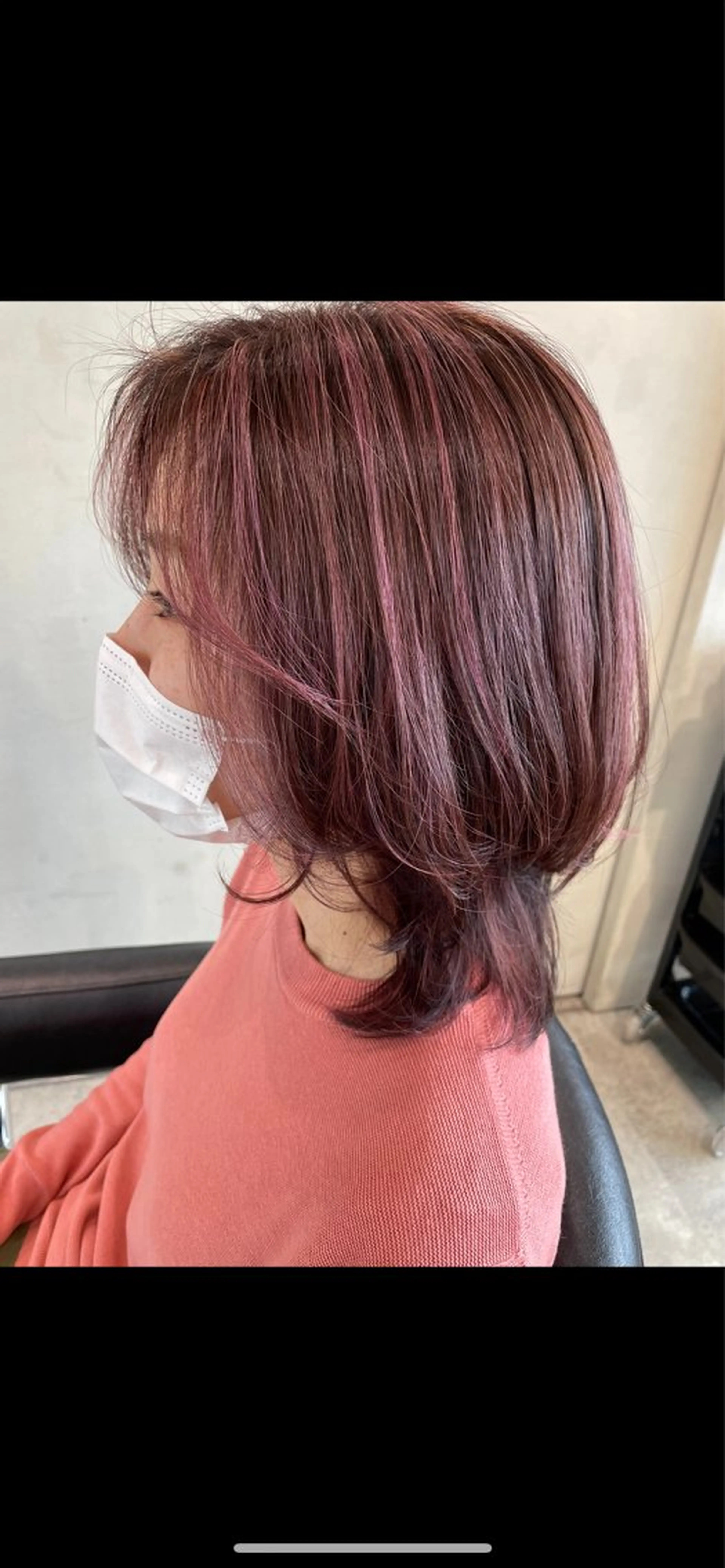 ミディアム カラー 💫骨格診断カット 🌈KAHOのヘアスタイル