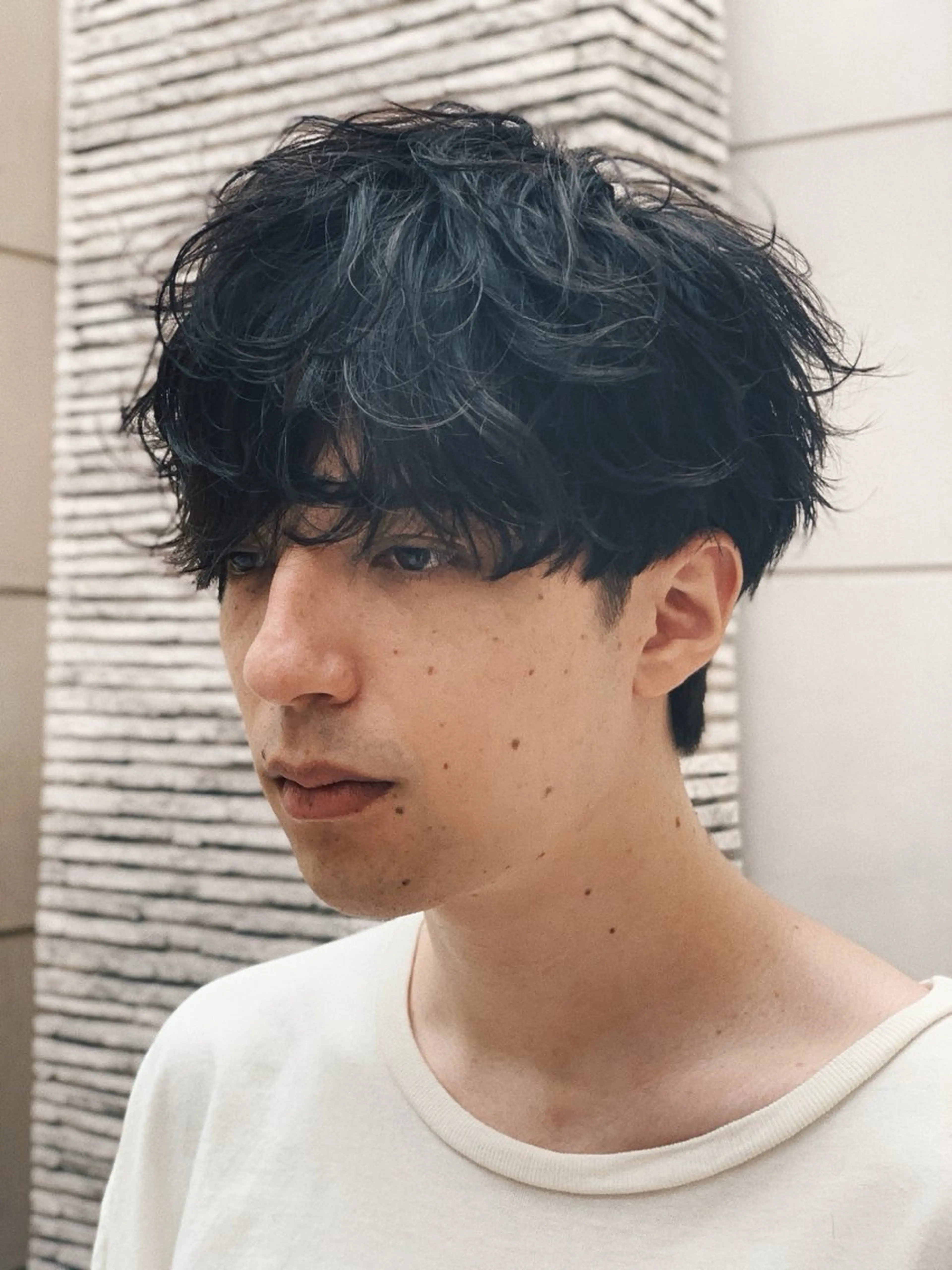 スタイリストカット＋メンズパーマ(スタイル問わず)の写真