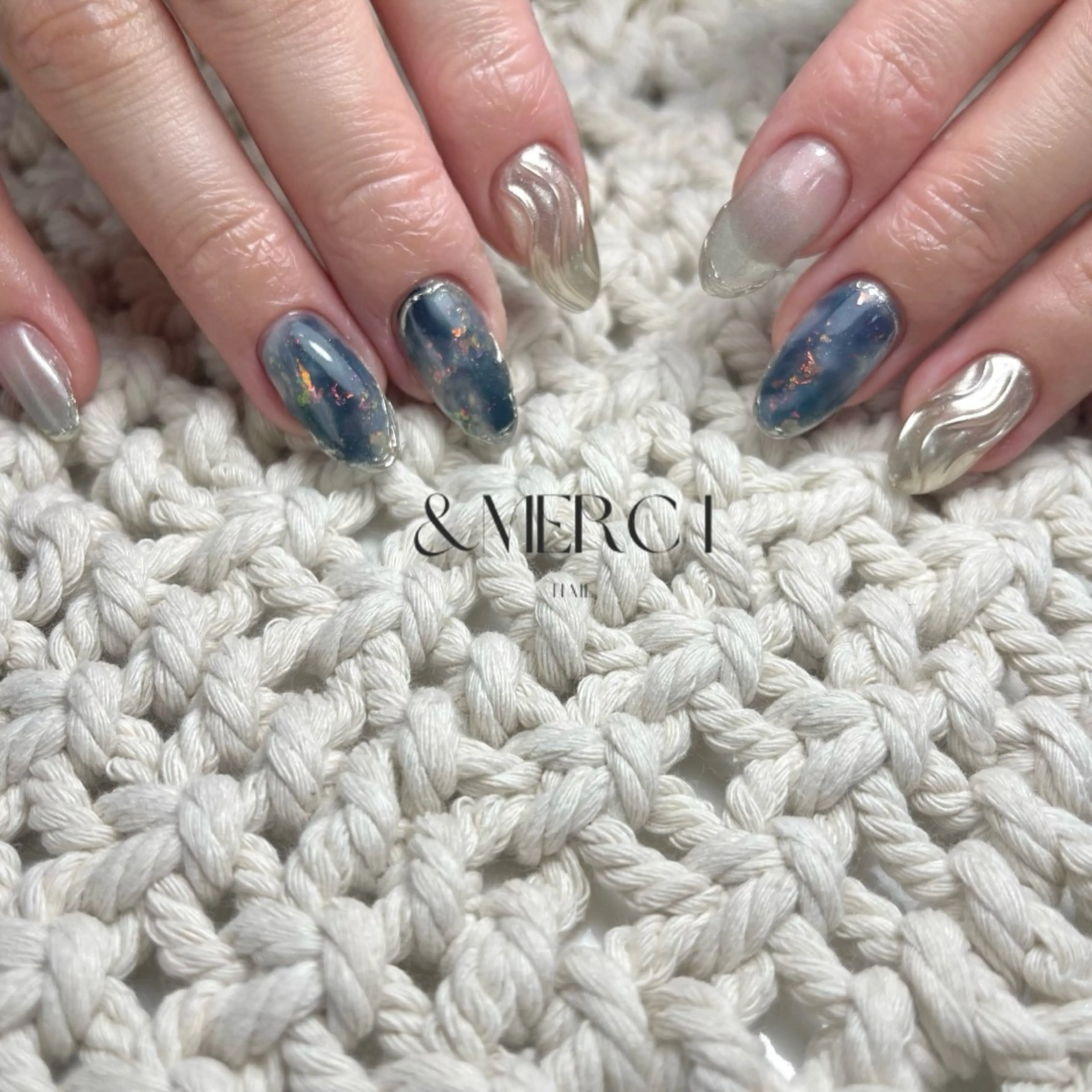 ネイル ハンドネイル ＆MERCI所属・&MERCI nail maoのネイルデザイン