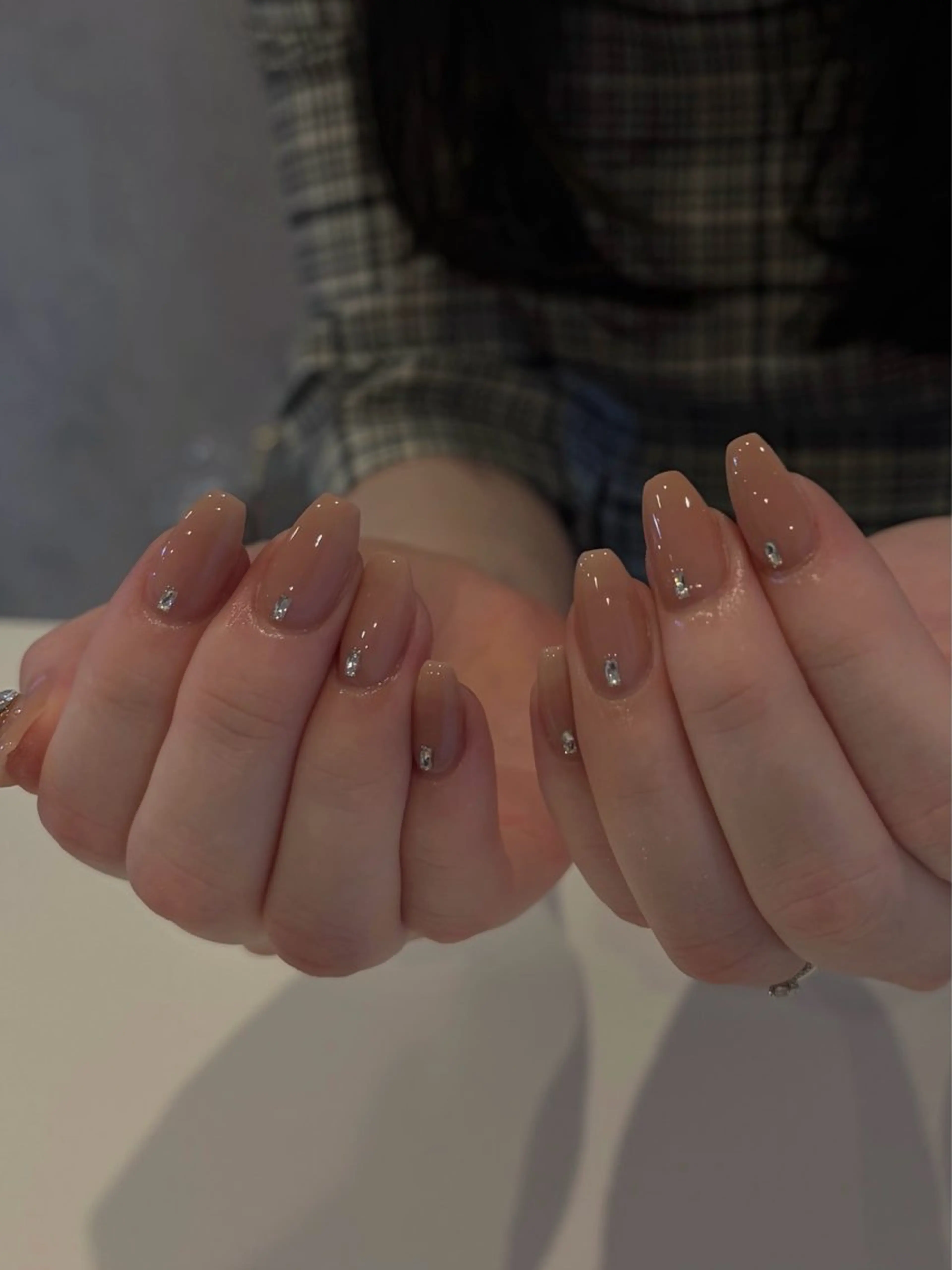 ネイル ワンカラーネイル ハンドネイル odette Mikiのネイルデザイン