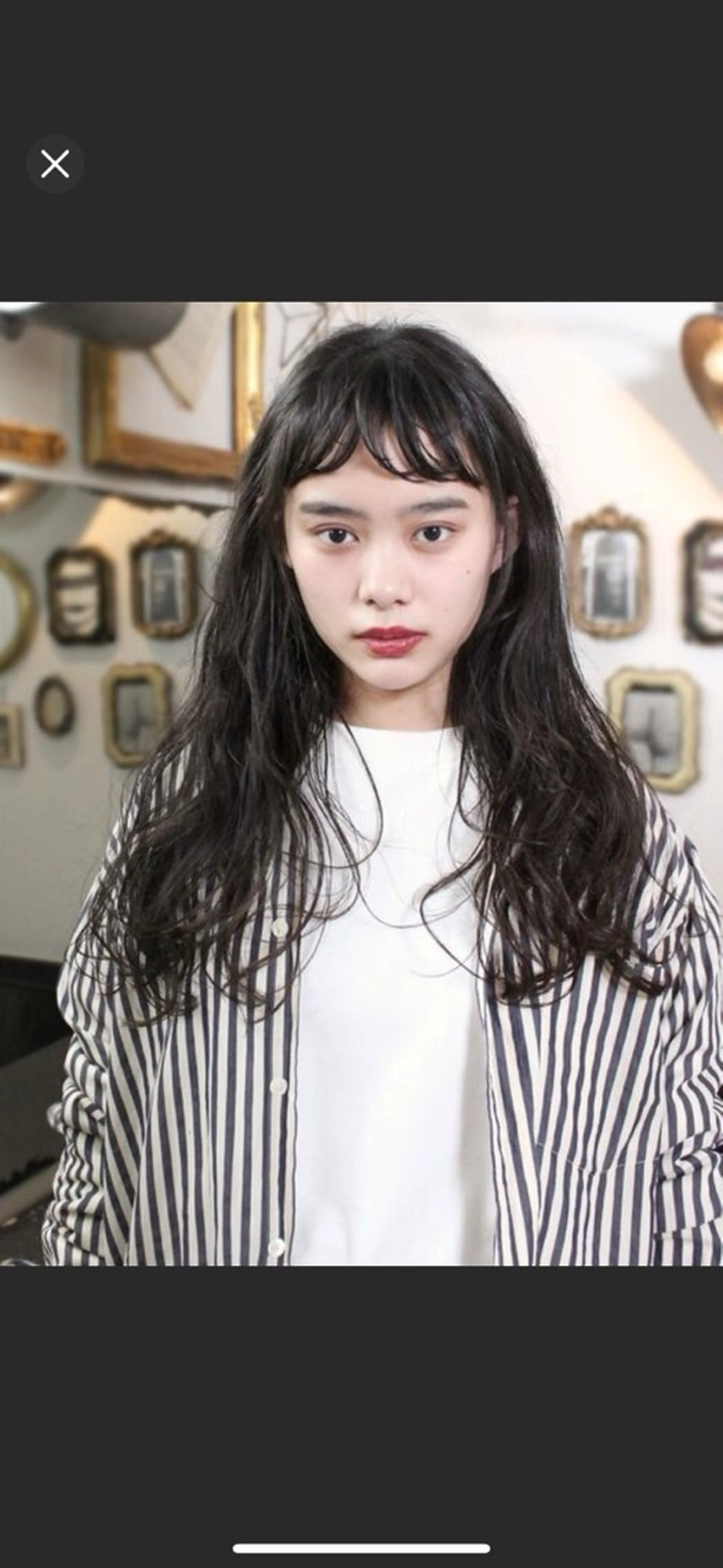 パーマの写真
