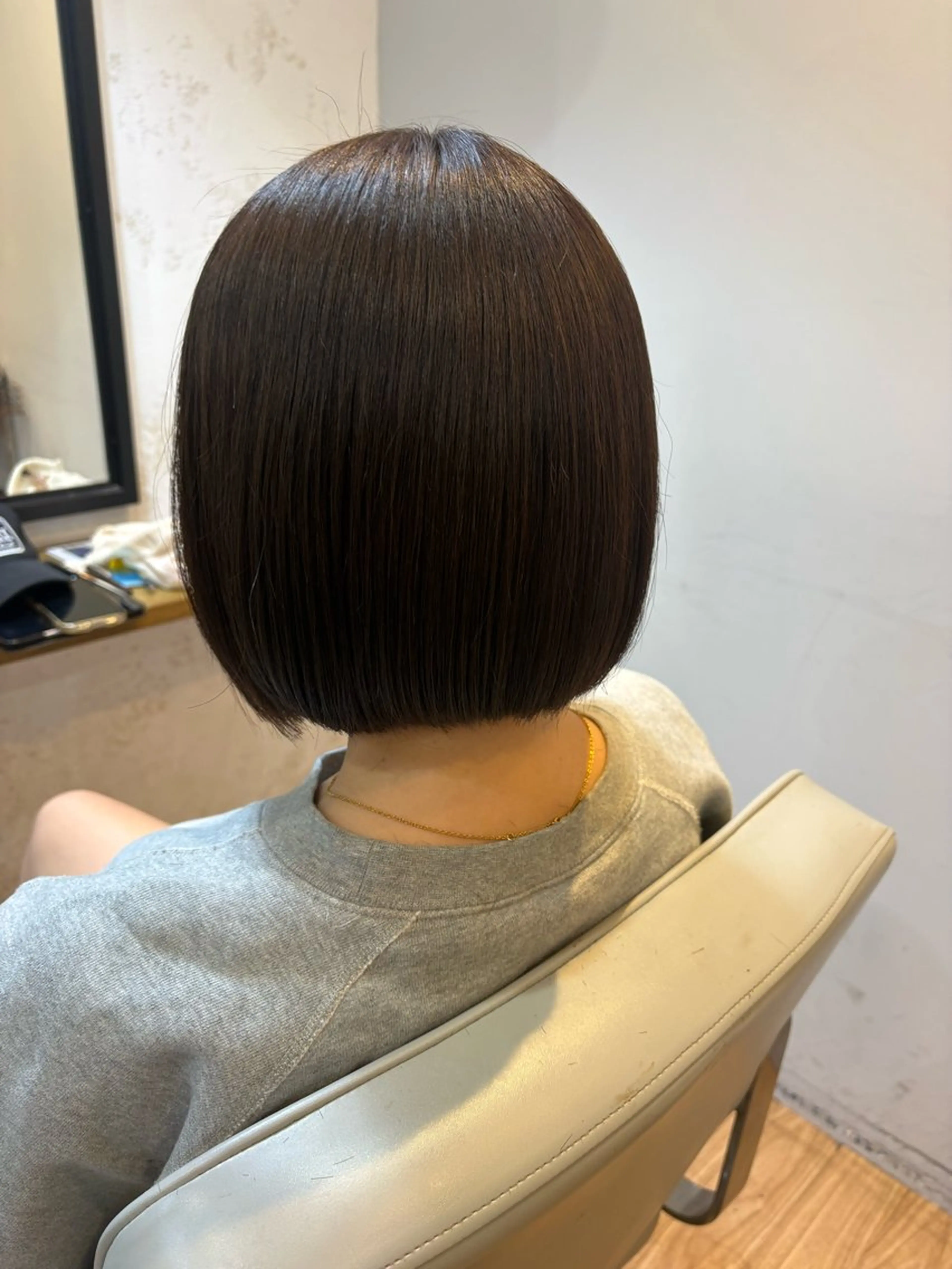 ミディアム ヘアカラー トリートメント IRICO たまプラーザ所属・韓国ヘアー🇰🇷 MIWAのヘアスタイル