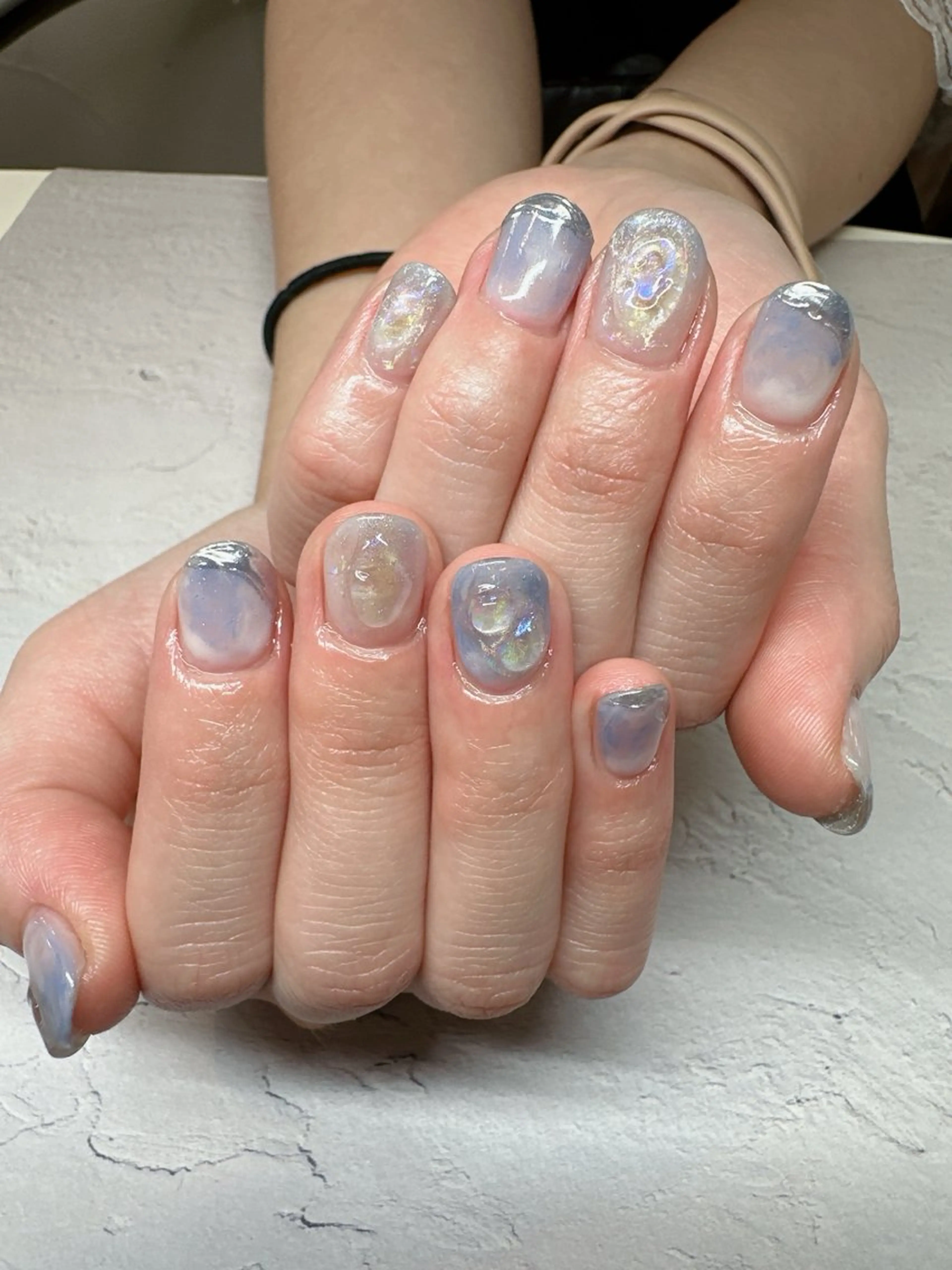 ネイル ニュアンスネイル ハンドネイル nailist SATO【銀座】のネイルデザイン
