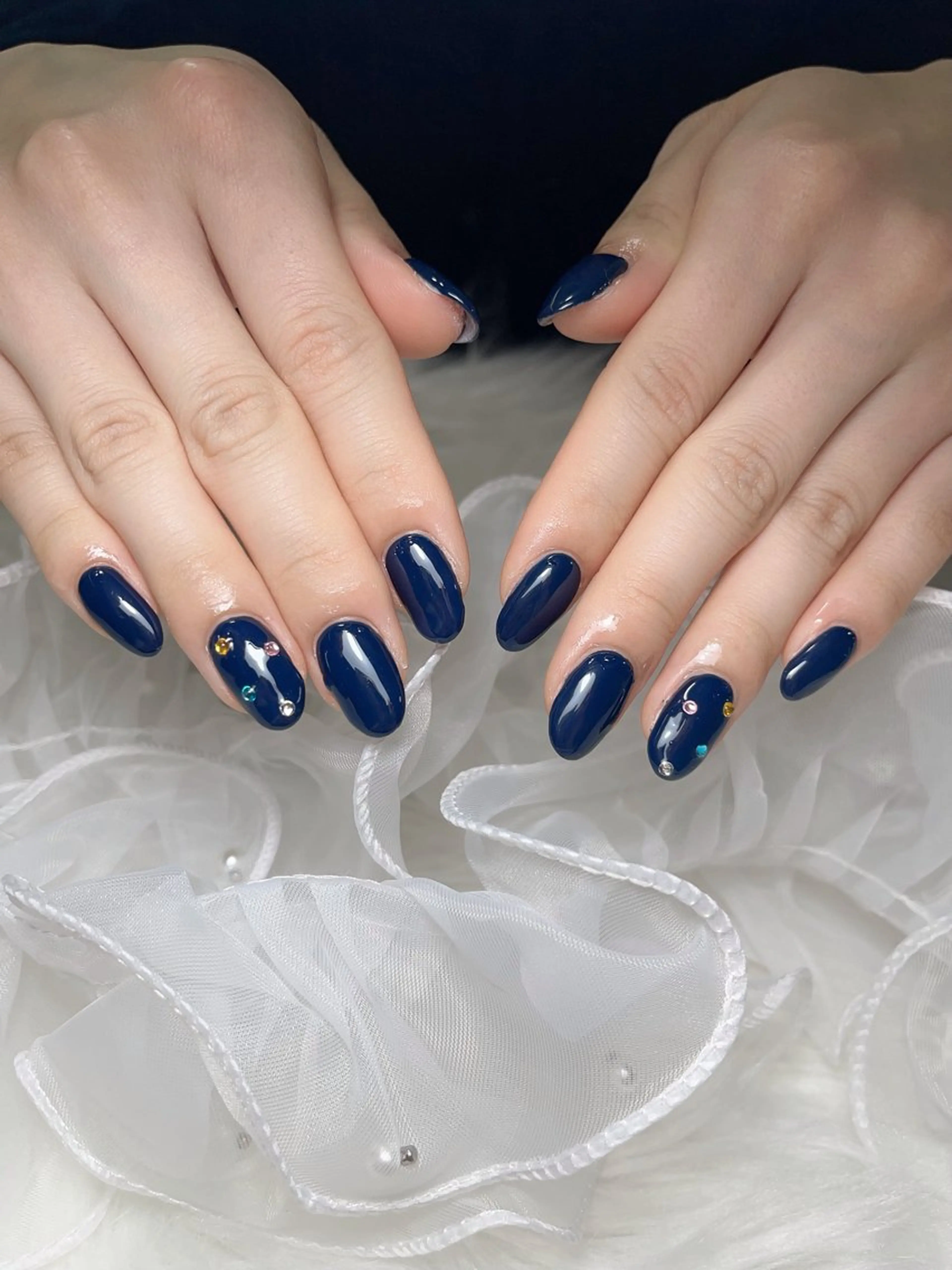 ネイル アートネイル ハンドネイル 🦋y y Nail 🤍のネイルデザイン