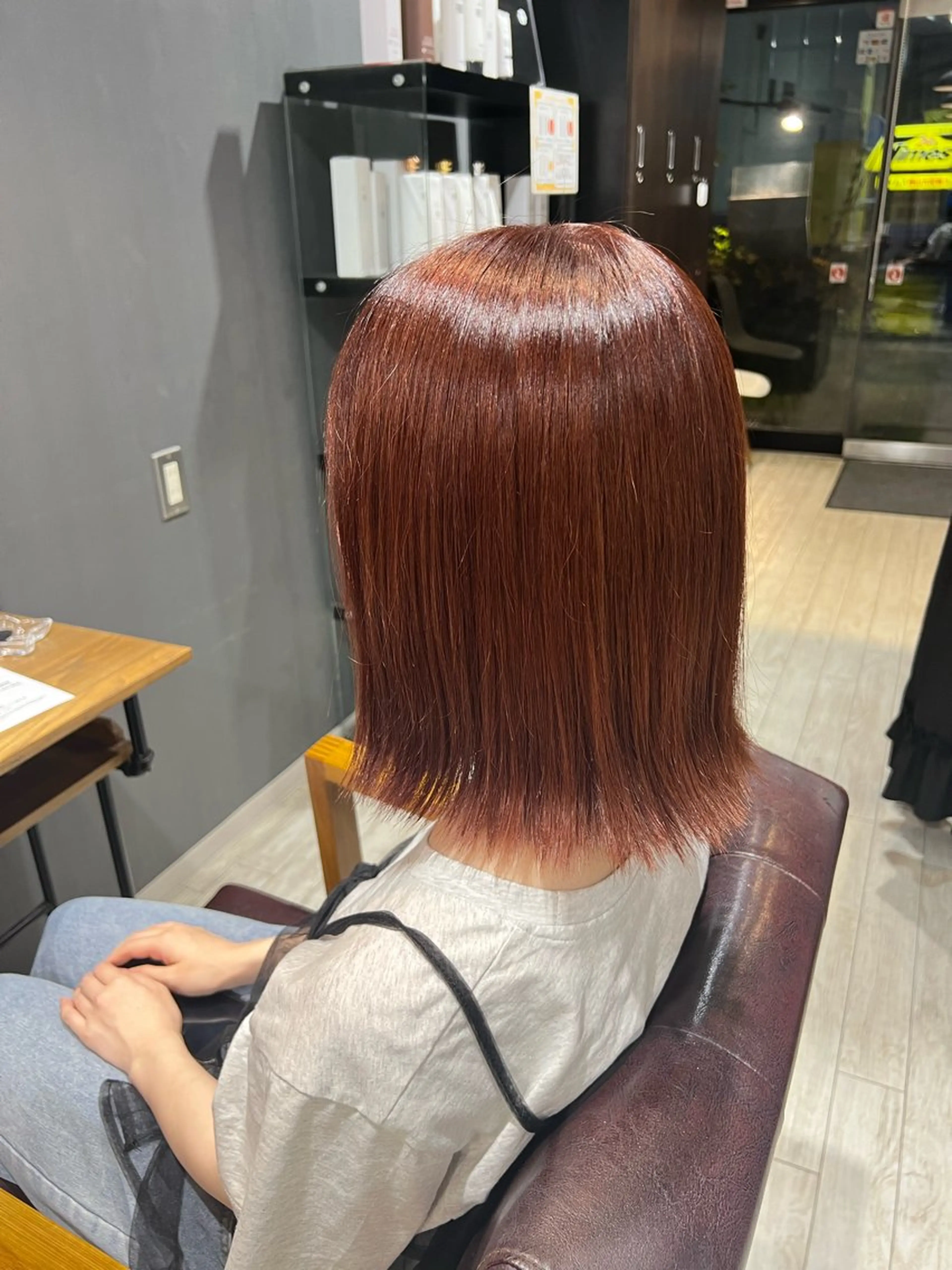 カラー ヘアカラー トリートメント ayumi hondaのヘアスタイル