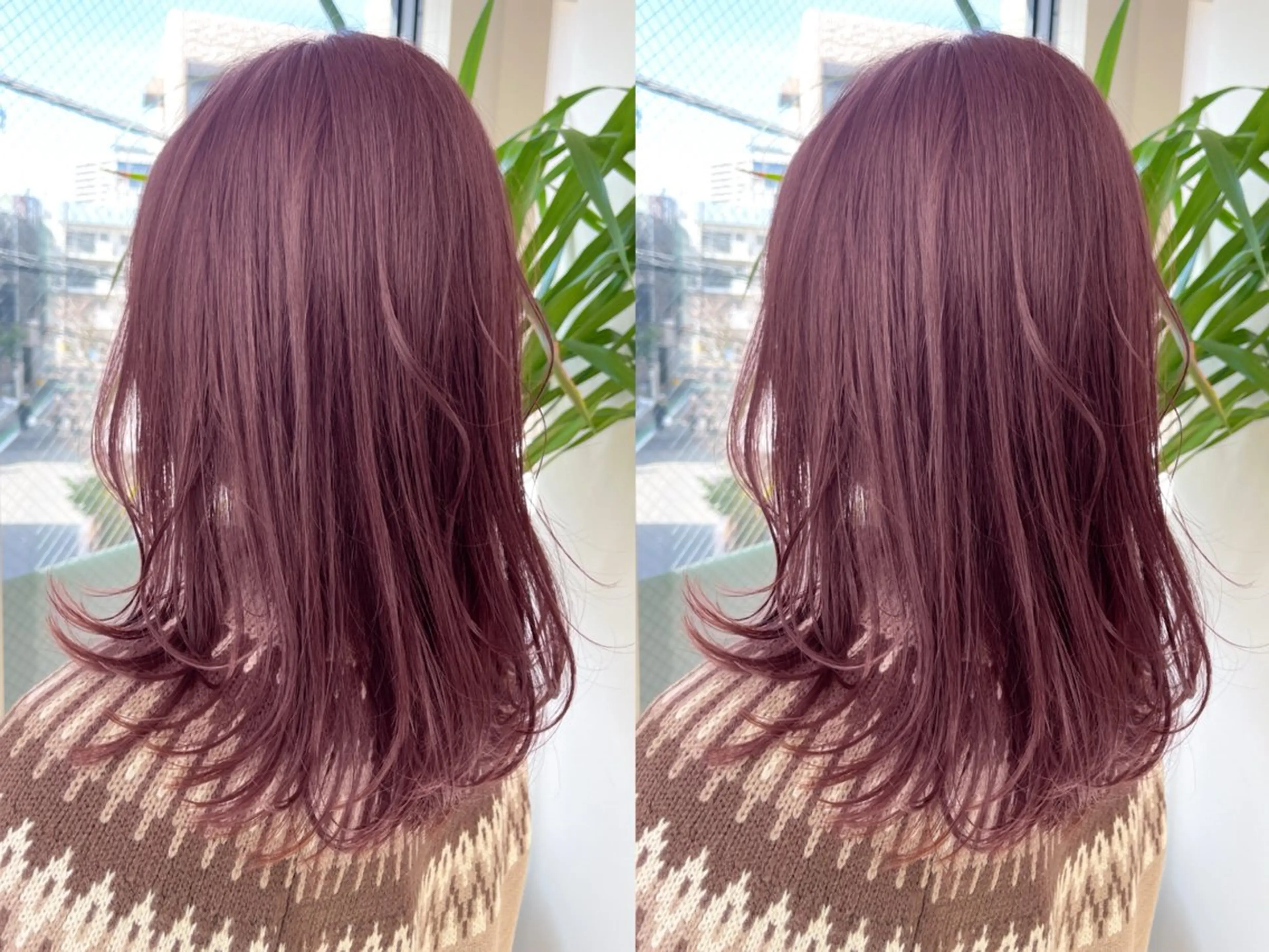 セミロング カラー 🫧艶髪カラー🫧 伊原修子のヘアスタイル