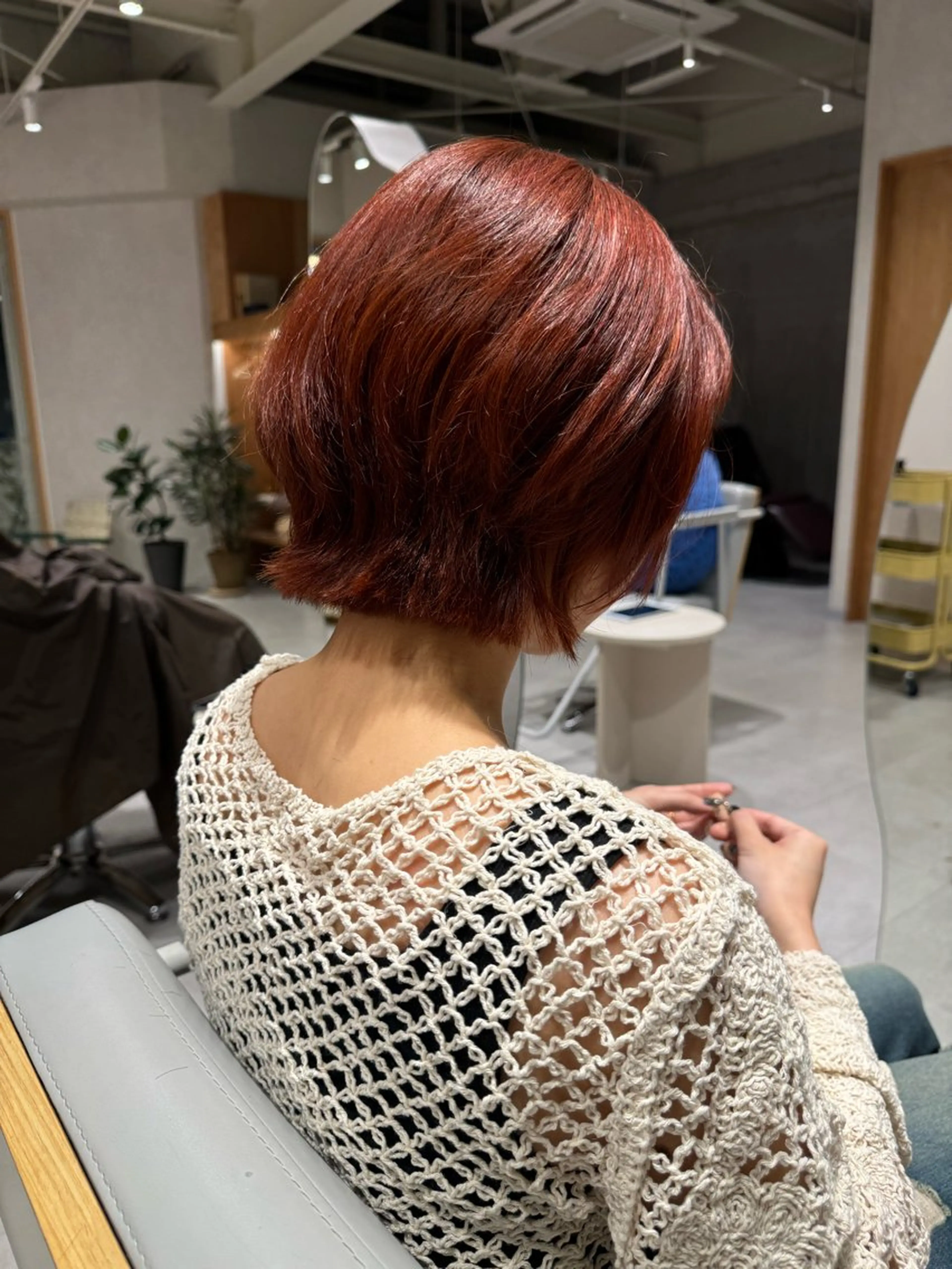 ショート カラー カット ヘアカラー トリートメント レイヤー/ボブパーマ /垢抜け/タクミのヘアスタイル