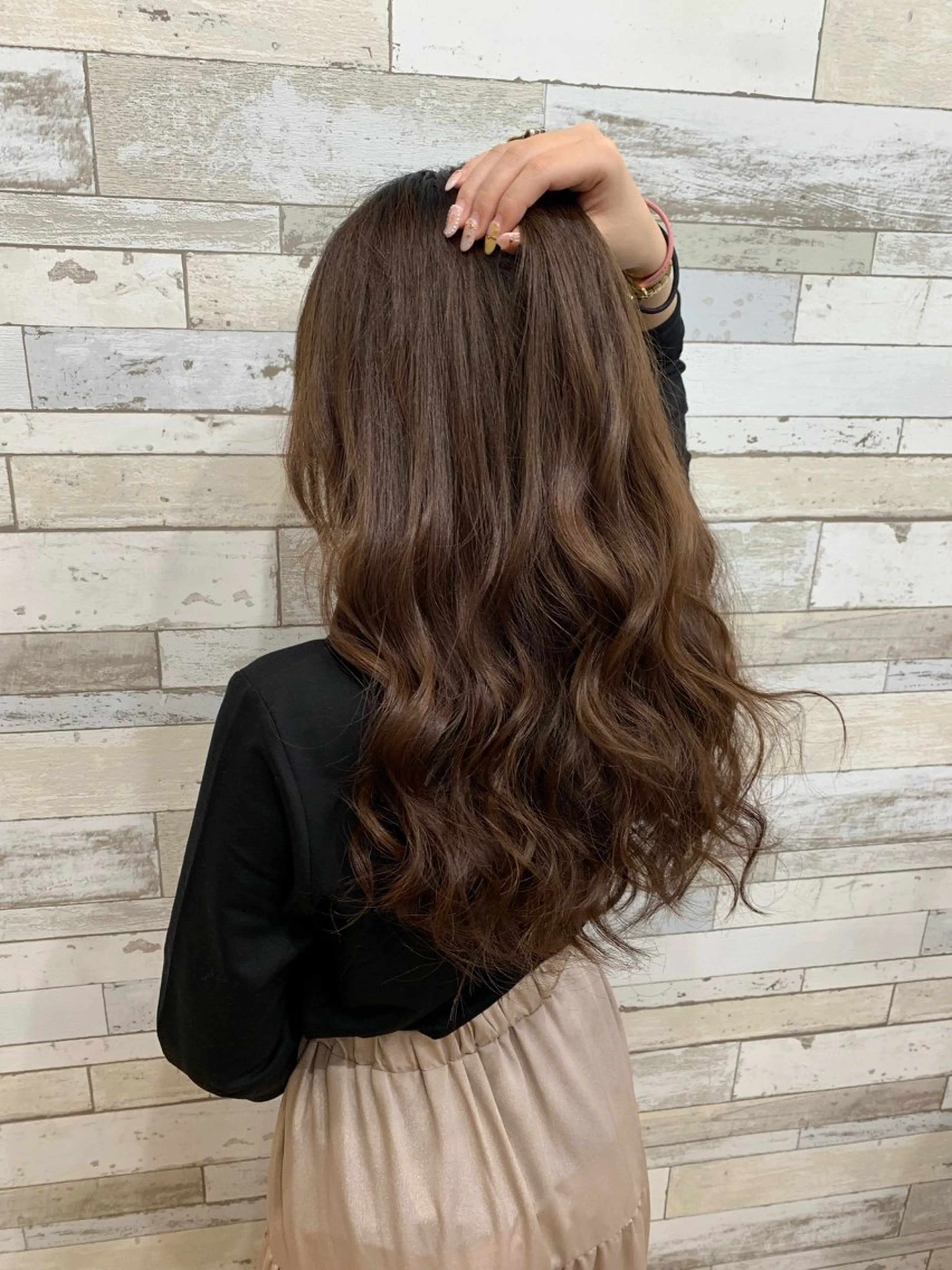 カラー ヘアカラー ハイトーン✨艶髪💘 💘 AYANO💘のヘアスタイル