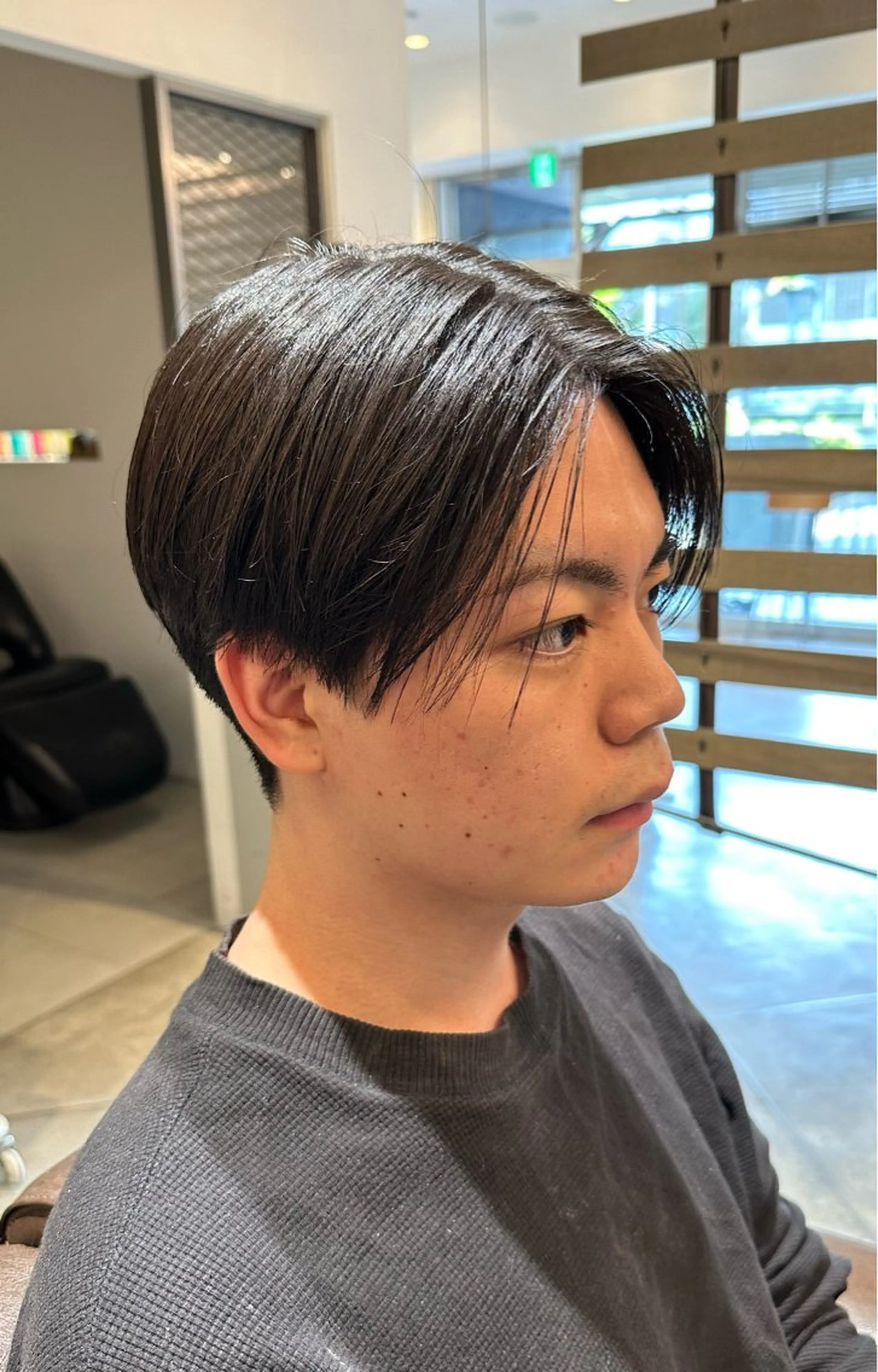 ショート メンズ Noisyle 北堀江店所属・韓国スタイル SHUNのヘアスタイル