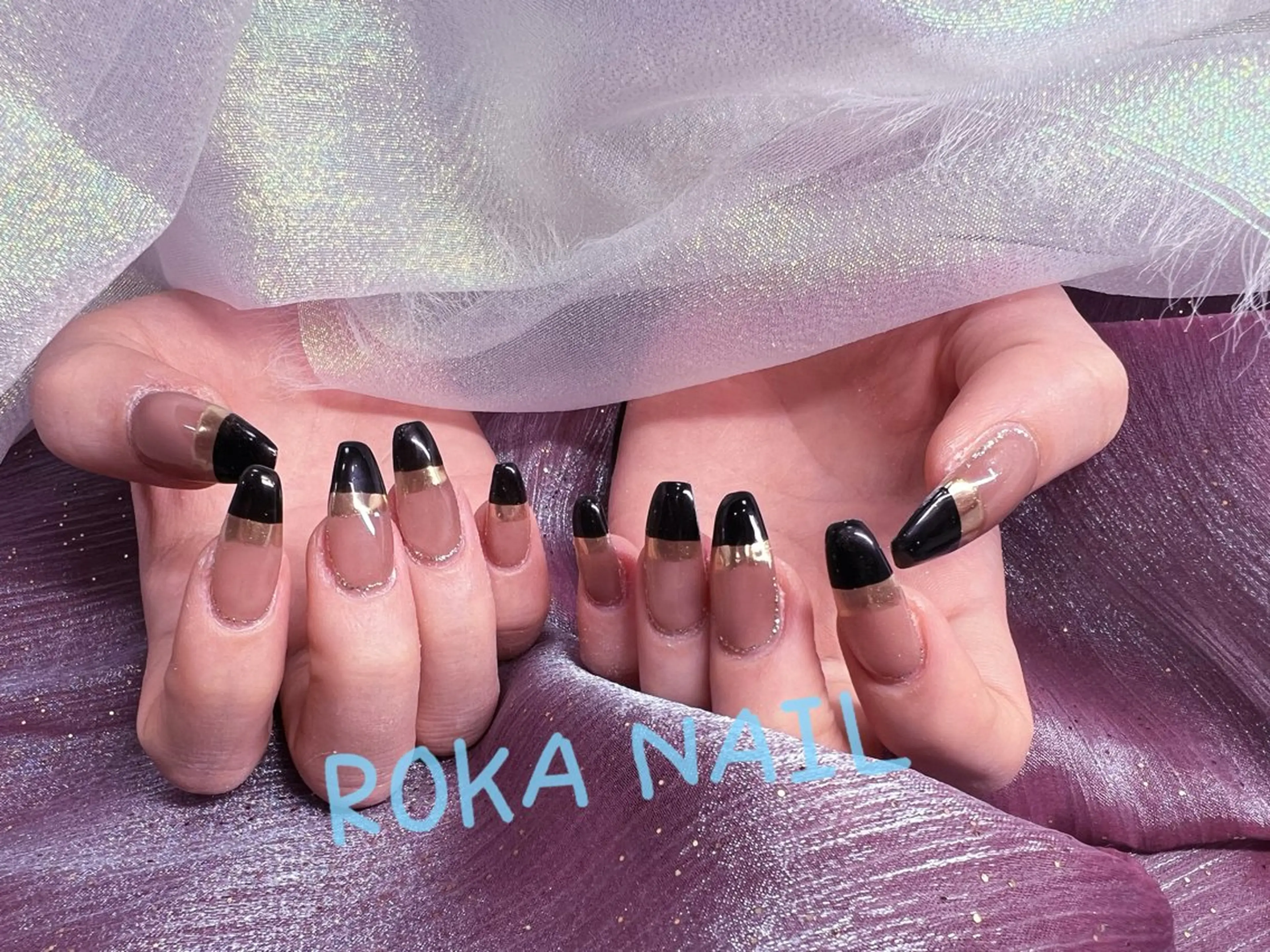 ネイル ハンドネイル 長さだし専門店 ROKANAILのネイルデザイン