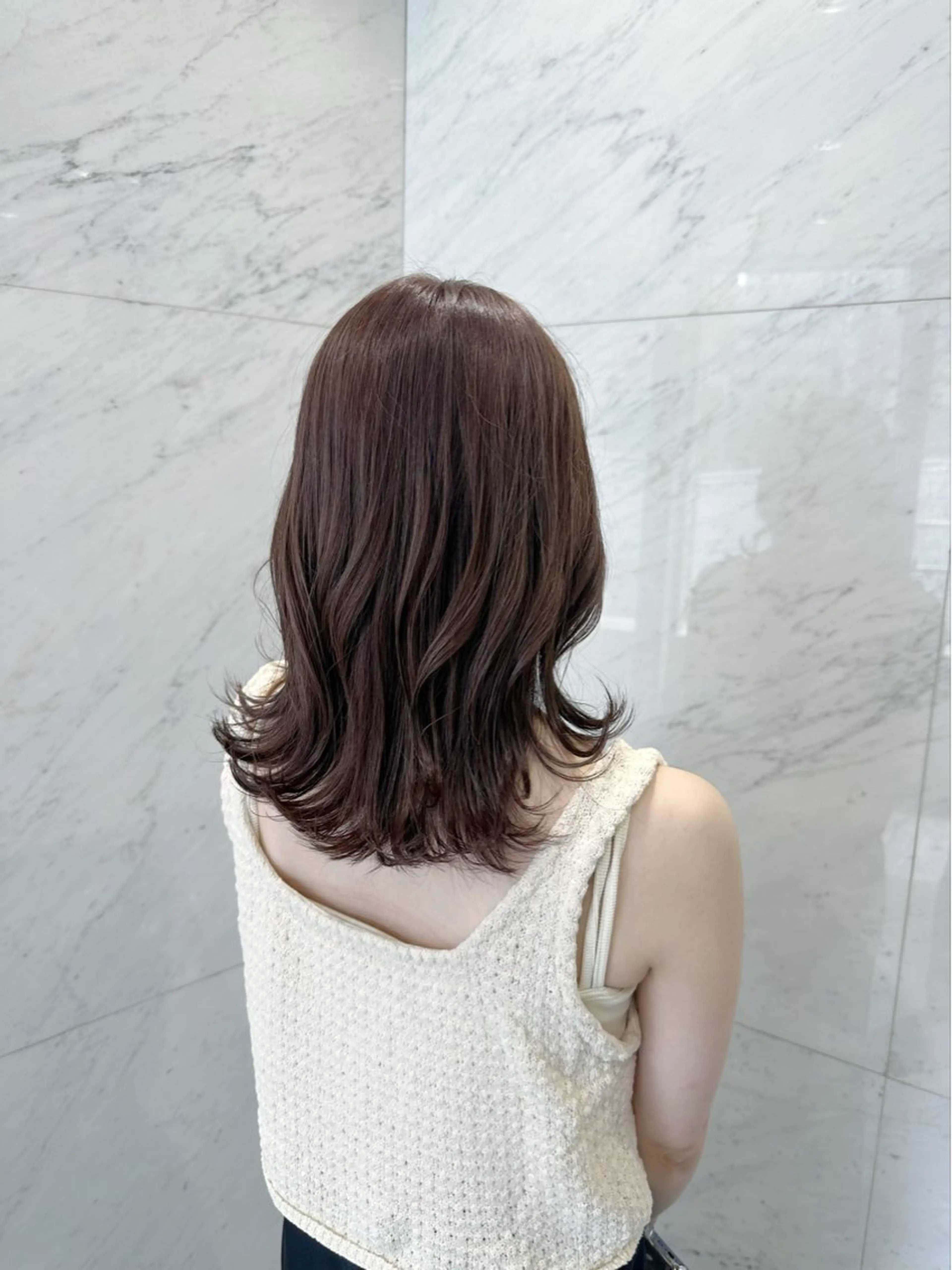 ミディアム カラー カット ヘアカラー トリートメント Bei Licoldo.Atole【ベイ リコルド アトリ】所属・古田 昂也のヘアスタイル