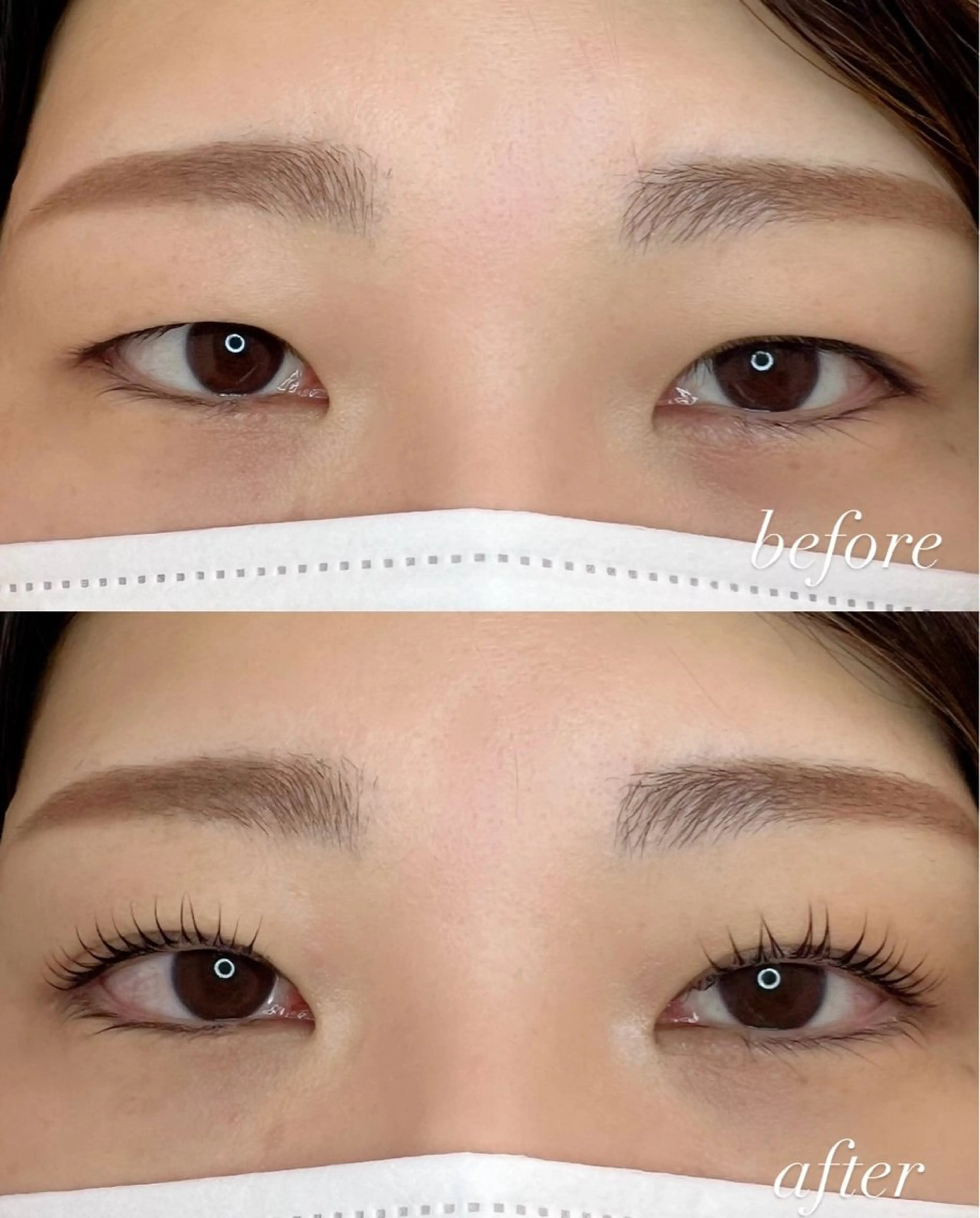 マツエク・マツパ 一重×まつ毛パーマ & by produceのマツエク・マツパデザイン