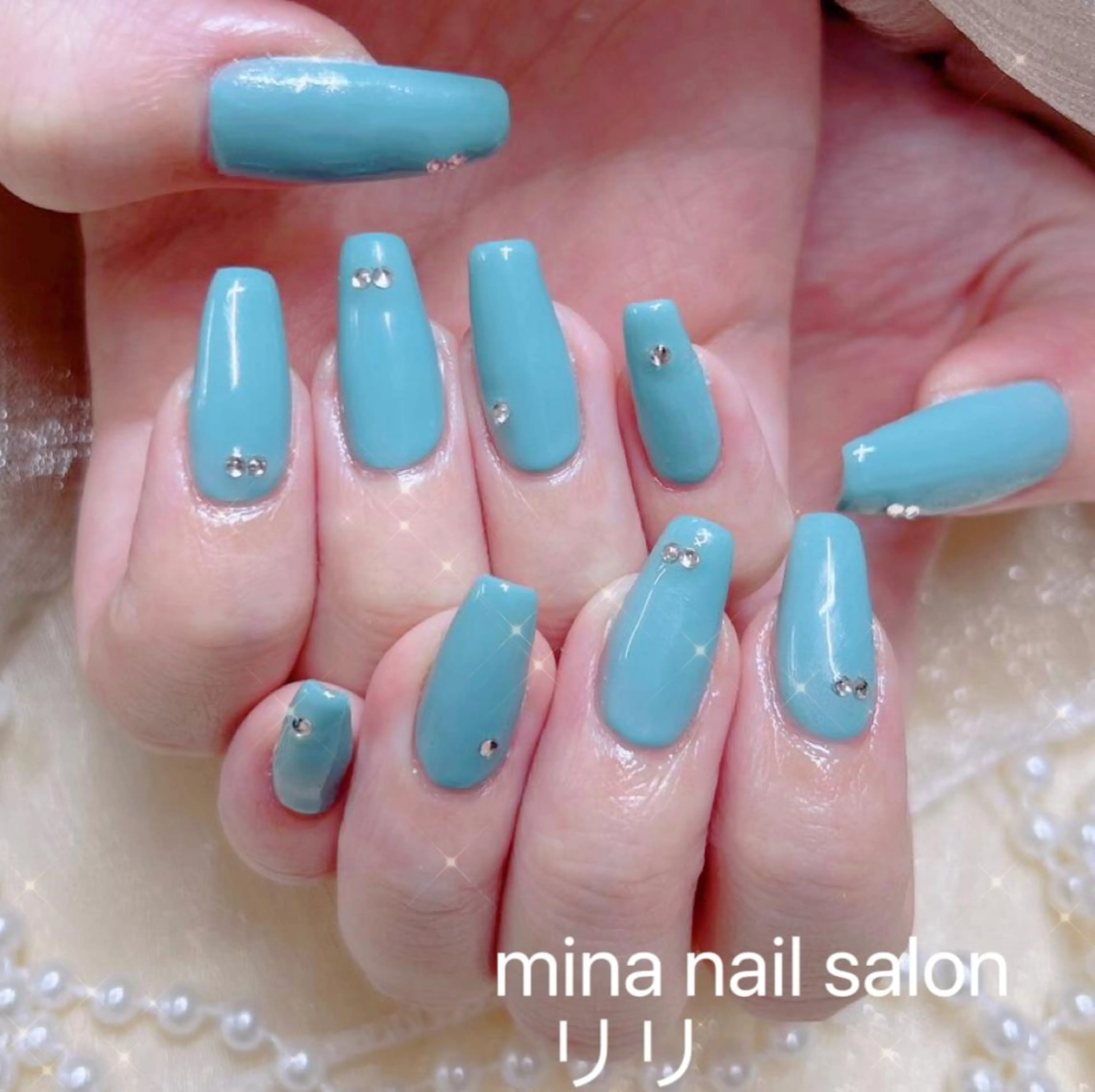 ネイル Mina🧸 韓国風ネイル🎀のネイルデザイン