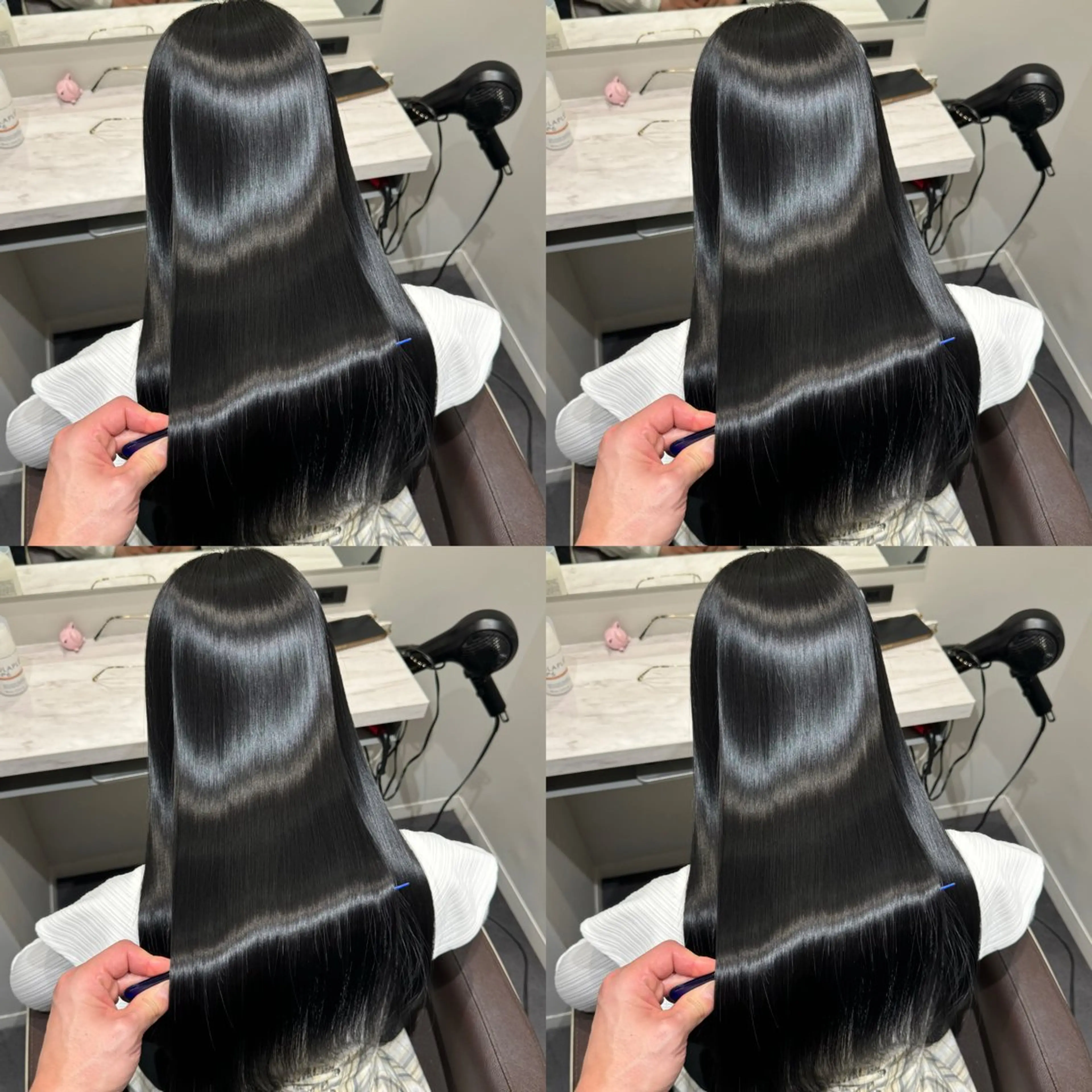 ロング カラー 髪質改善 韓国風ヘア 縮毛矯正 カット ヘアカラー トリートメント SALOWIN east店6F所属・TAKUMI 【美髪特化】のヘアスタイル