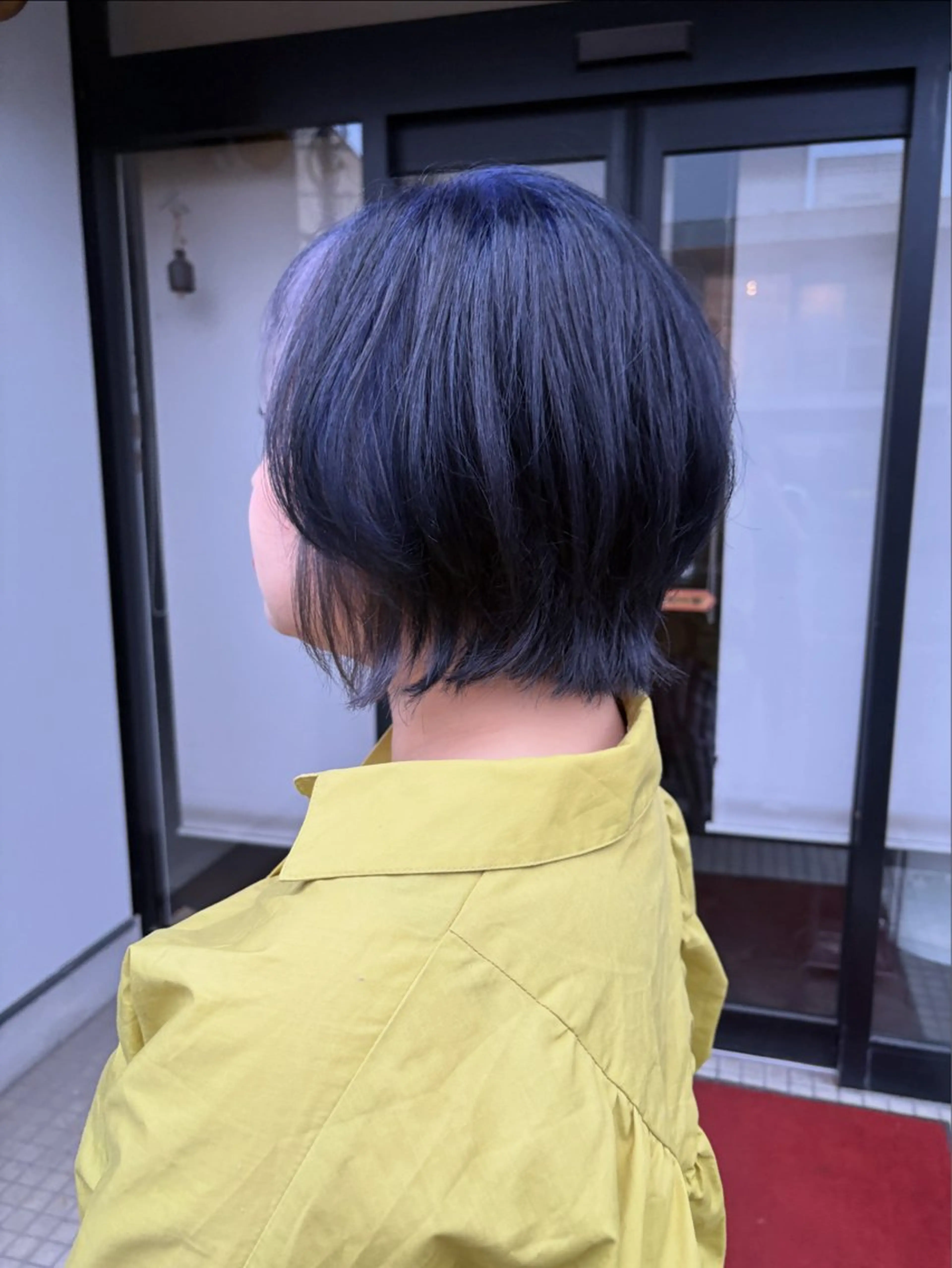 ショート ミストバング 1/f hair space所属・河口 友里のヘアスタイル