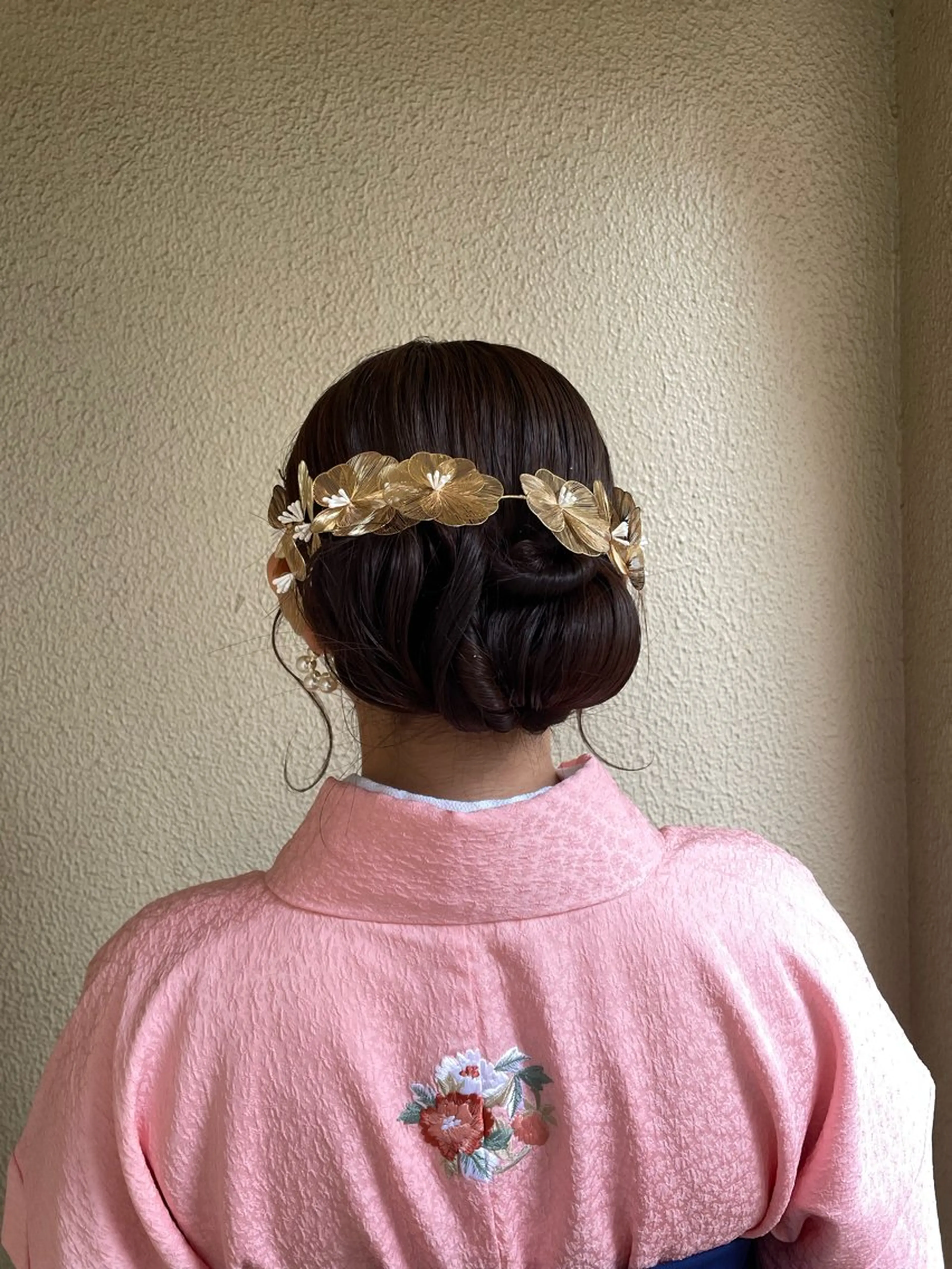 セミロング ヘアアレンジ ヘアセット TNB TOKYO所属・Insta 指名 No.1KURUMIのヘアスタイル