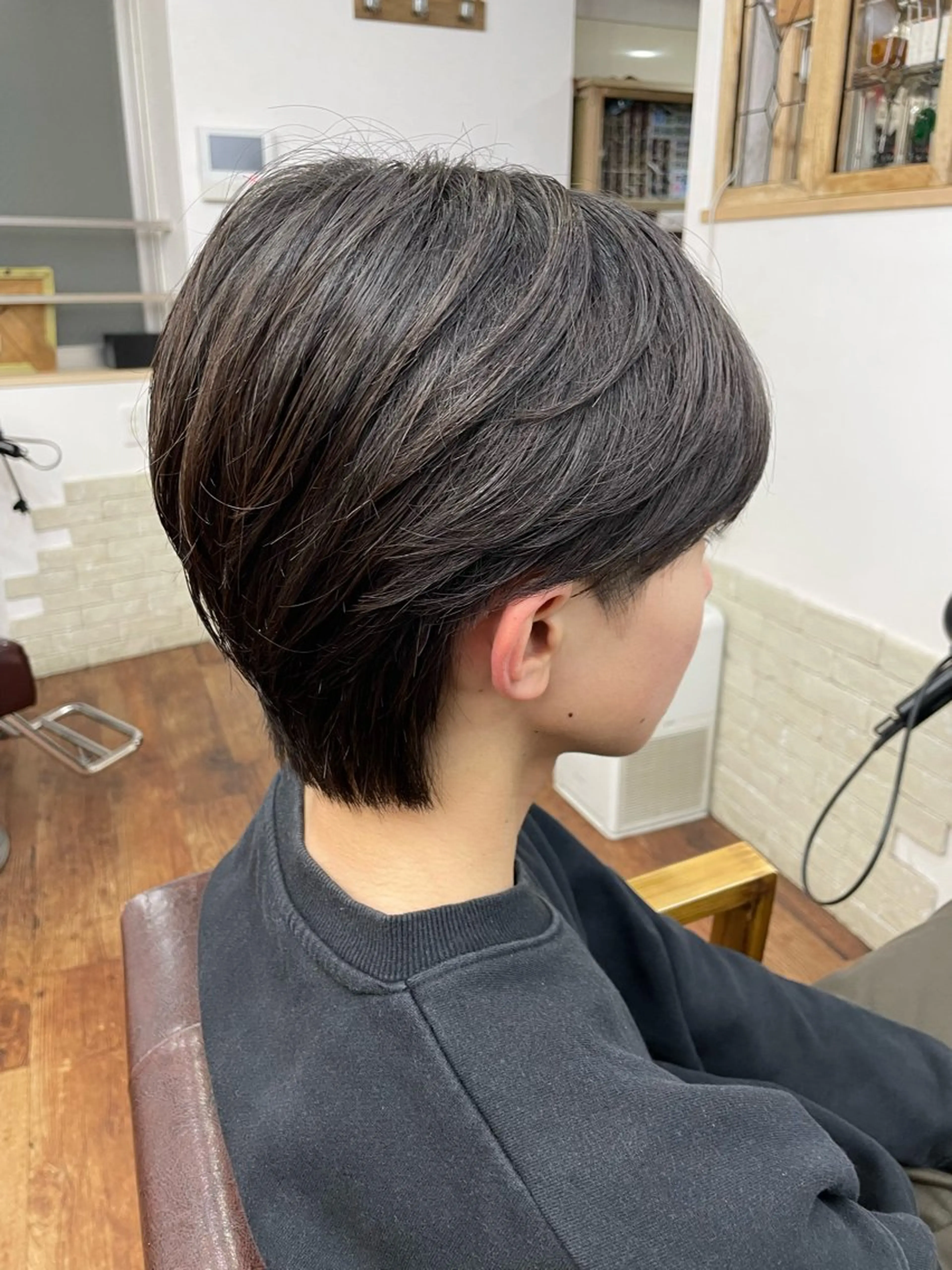 メンズ センターパート メンズウルフカット ウルフカット Ritsuki メンズ特化😎のヘアスタイル