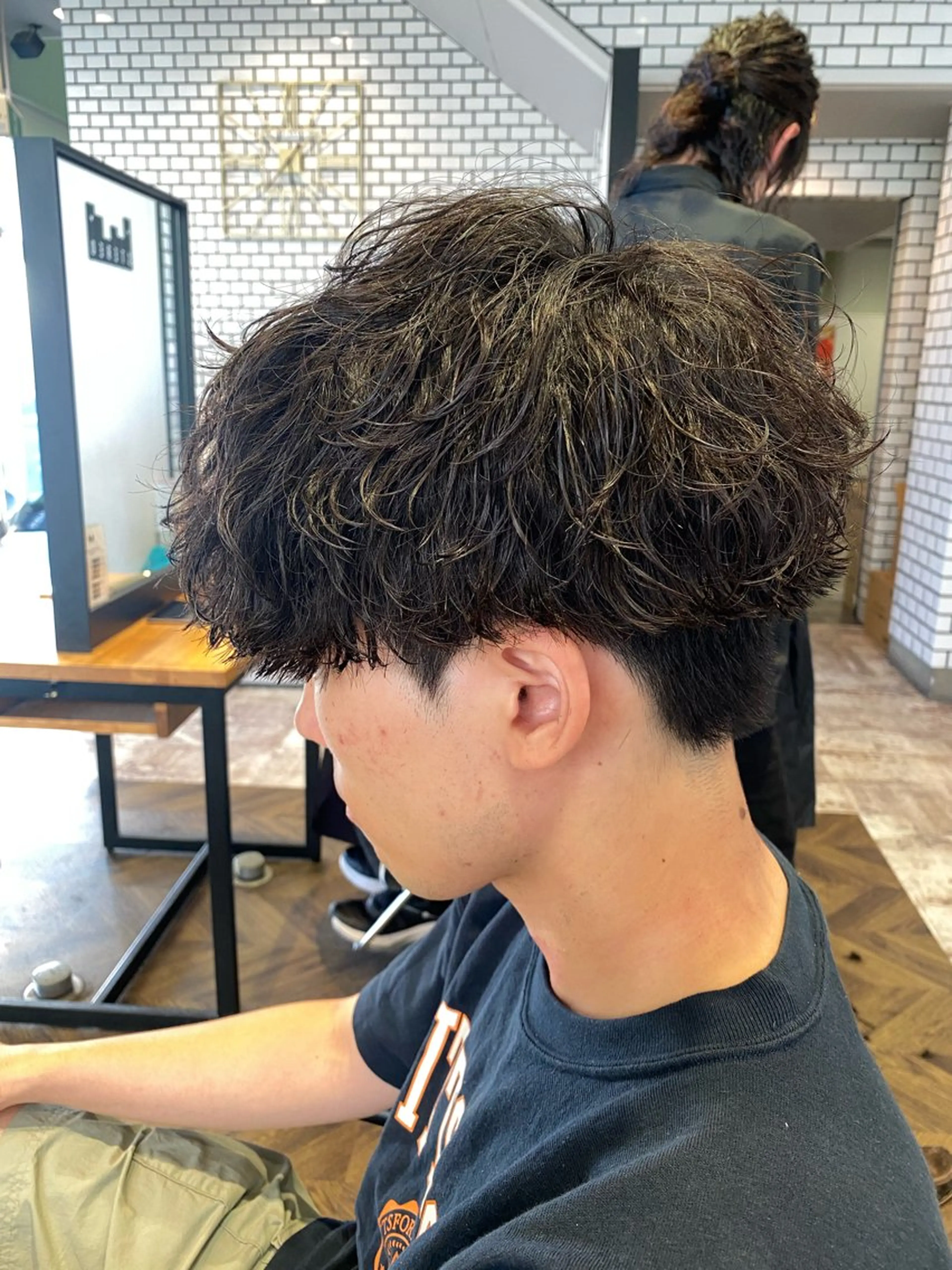 パーマ メンズ メンズパーマ STEREO HAIR DESIGN 安城店所属・STEREO 稲葉のヘアスタイル