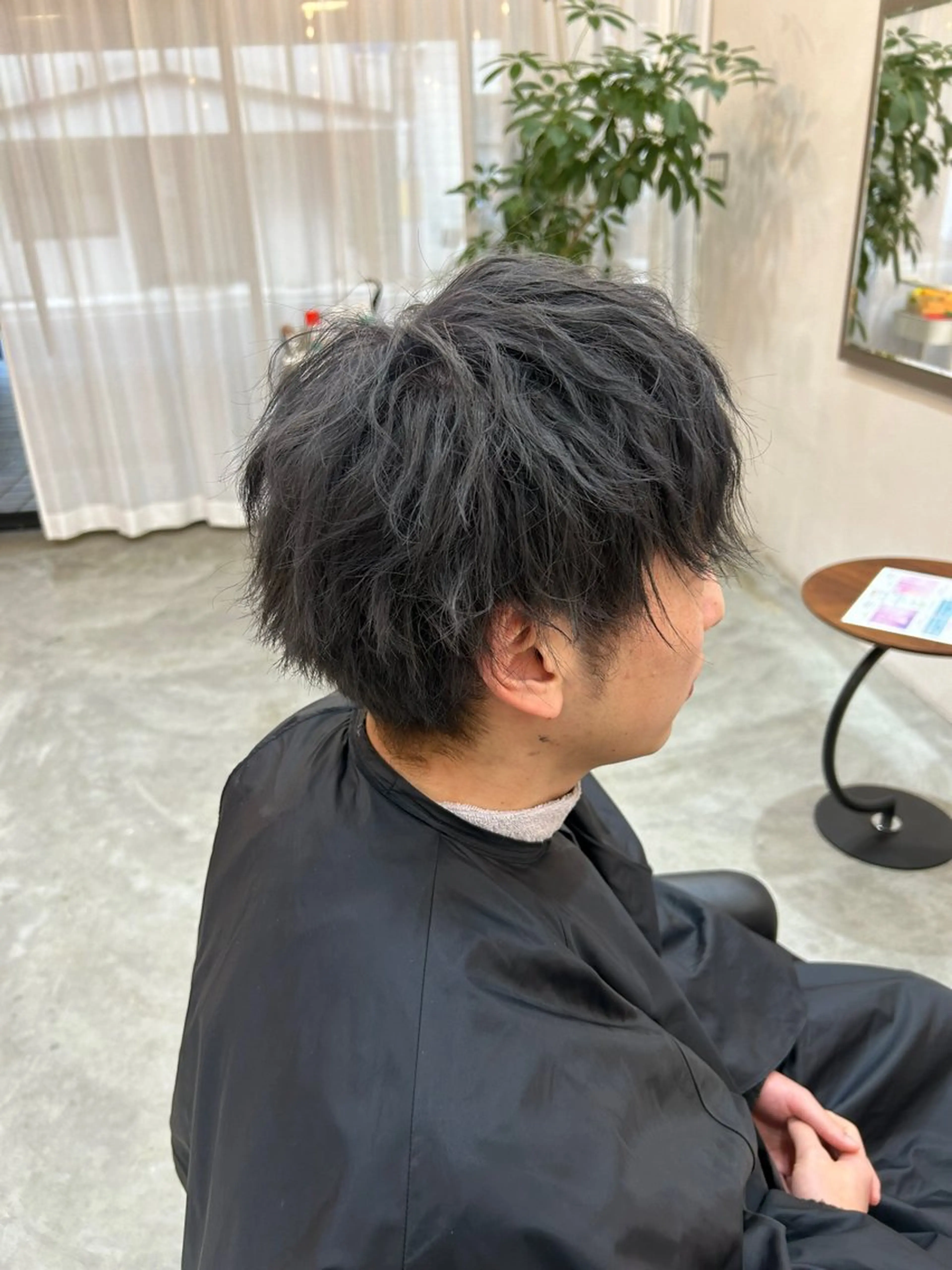 カラー メンズ 透明感/艶髪/ 石山浩二のヘアスタイル