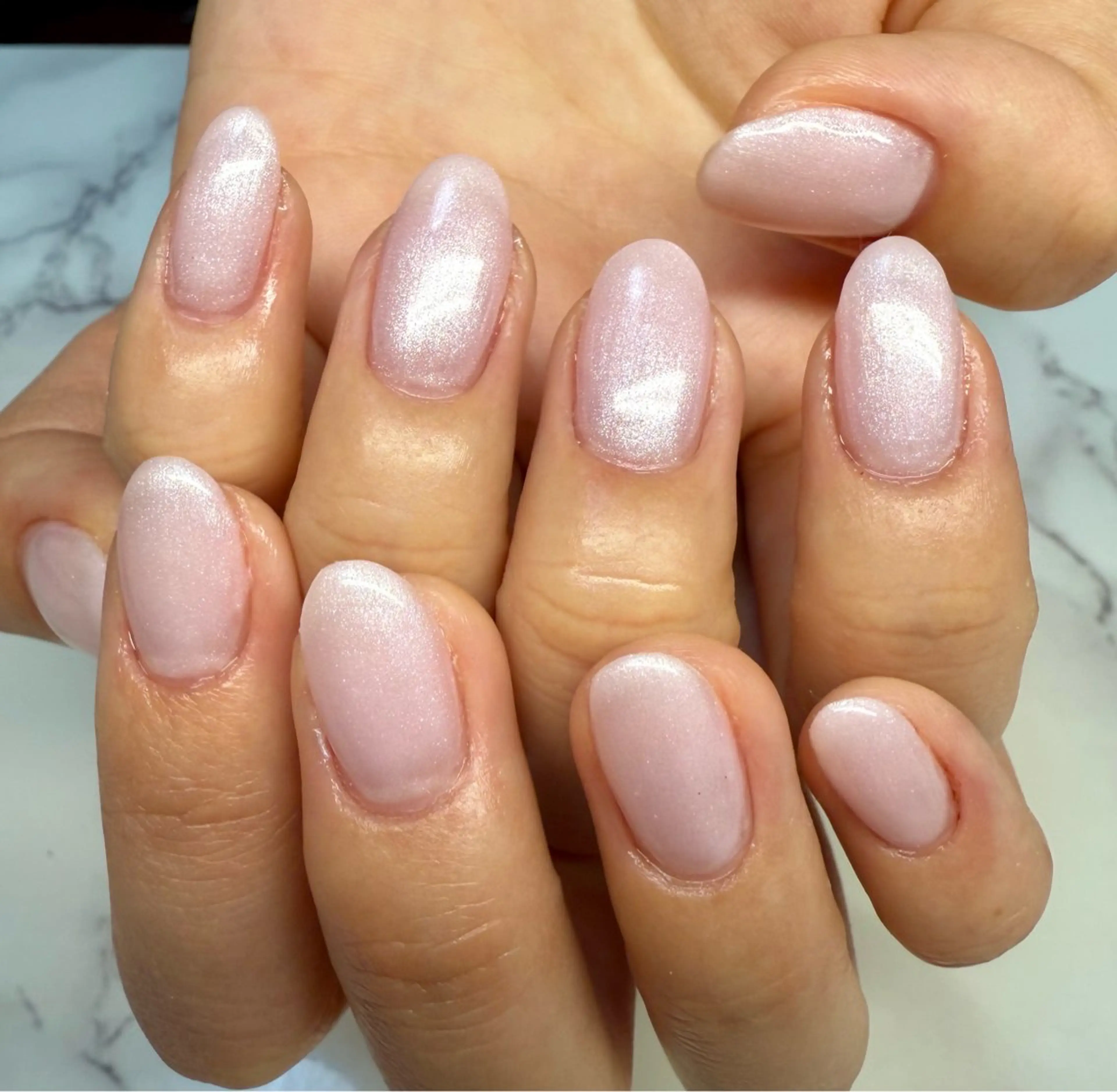 ネイル アートネイル チークネイル フレンチネイル キラキラネイル マグネットネイル M.N_ nailのネイルデザイン