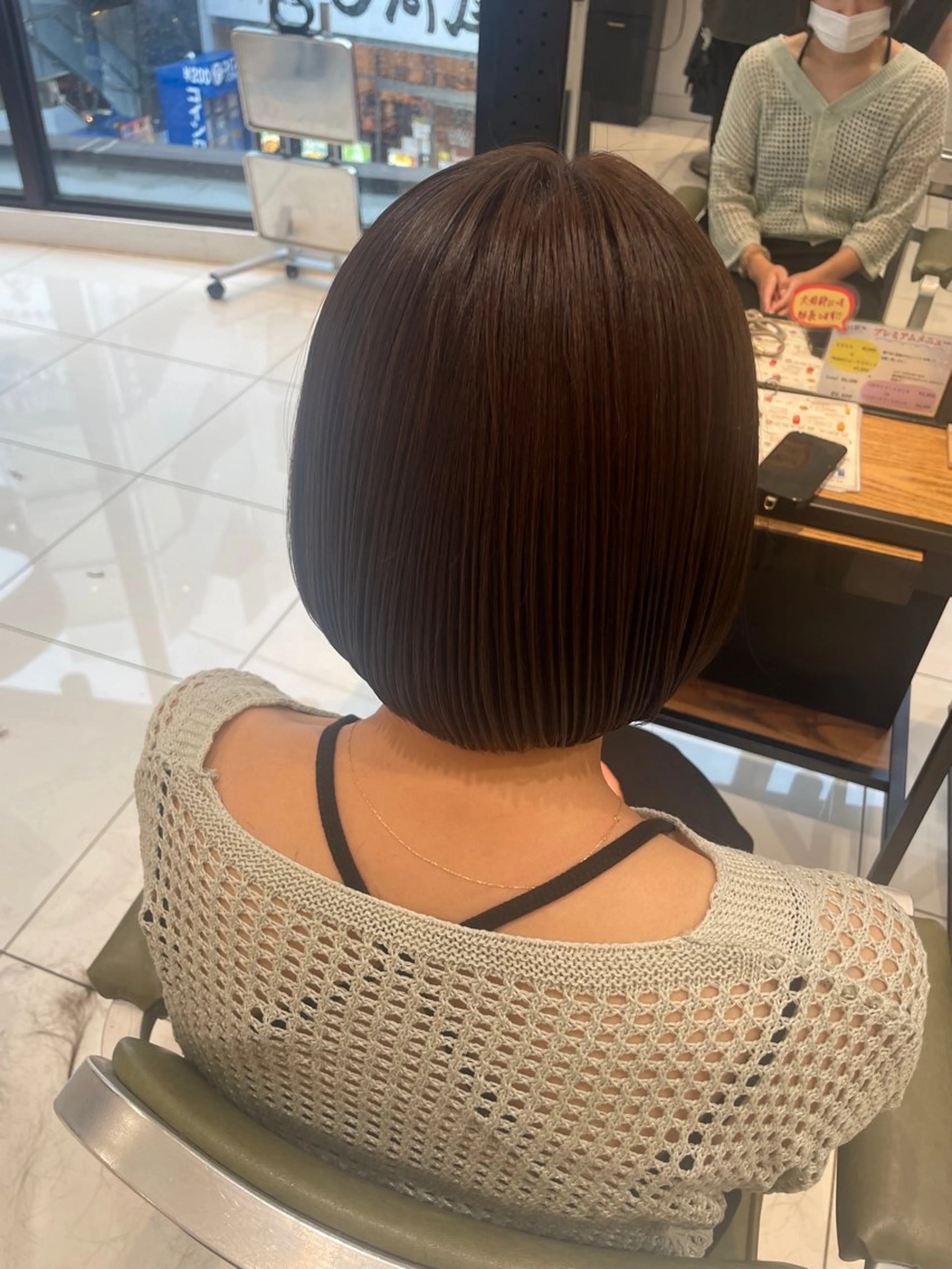 ショート ボブ ダブルカラー /透明感カラーRioのヘアスタイル