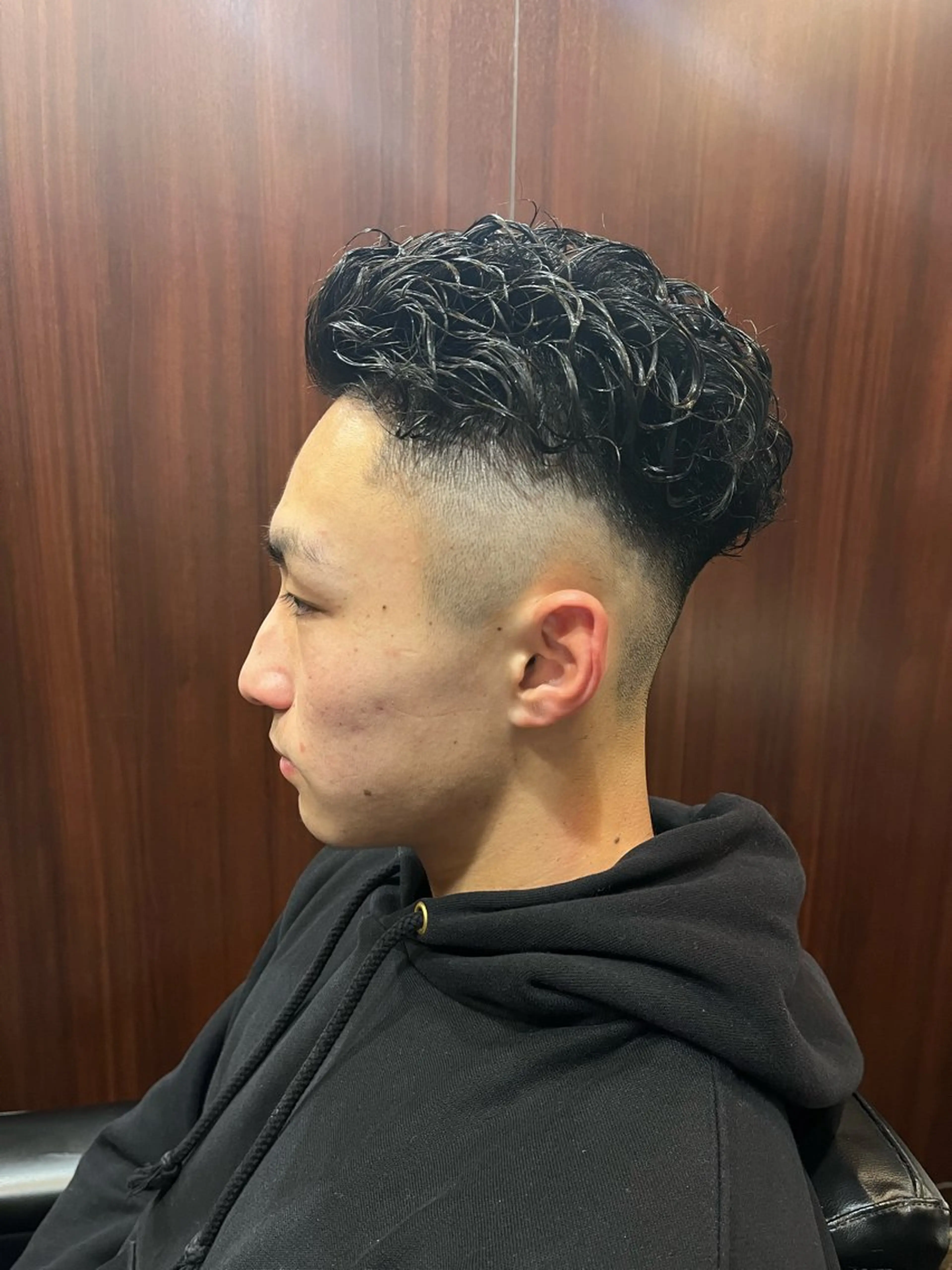 ショート パーマ CuMARi所属・予約の95%パーマ 🌈men's専門店のヘアスタイル