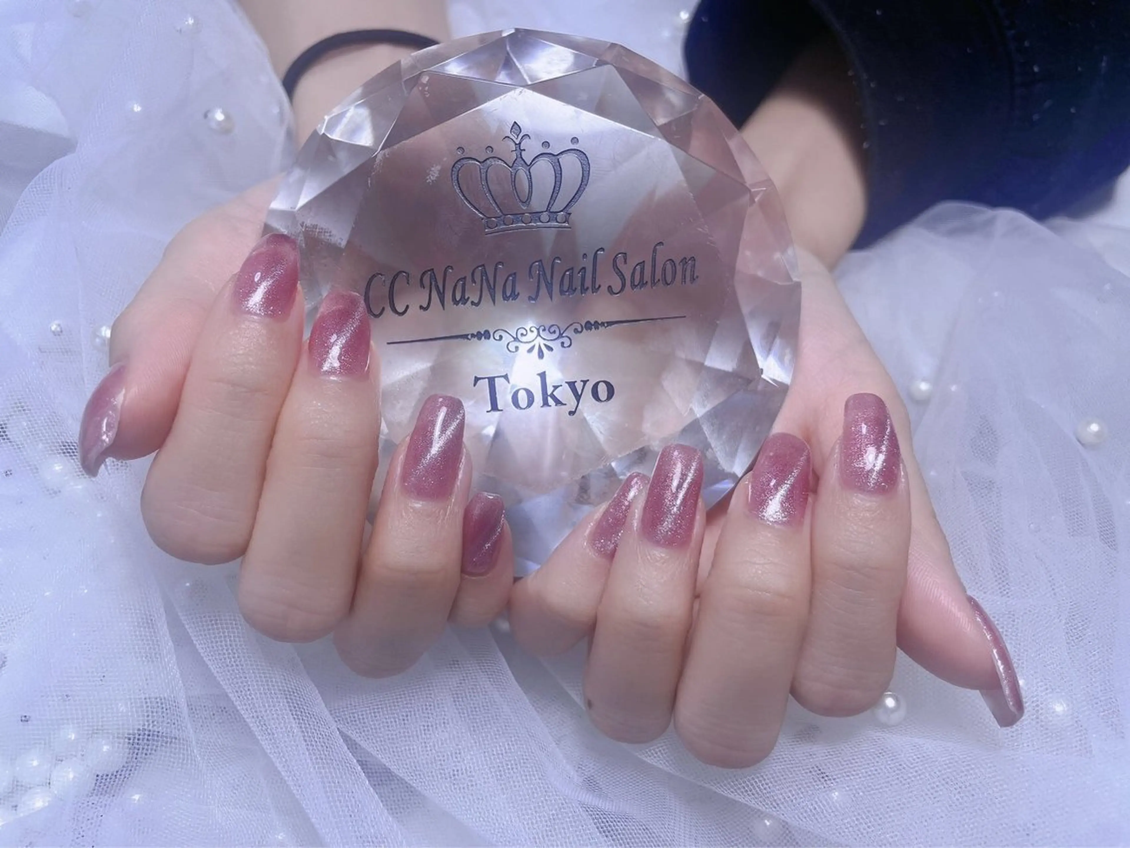 ネイル CC  NaNa ワンホンネイル🌙のネイルデザイン