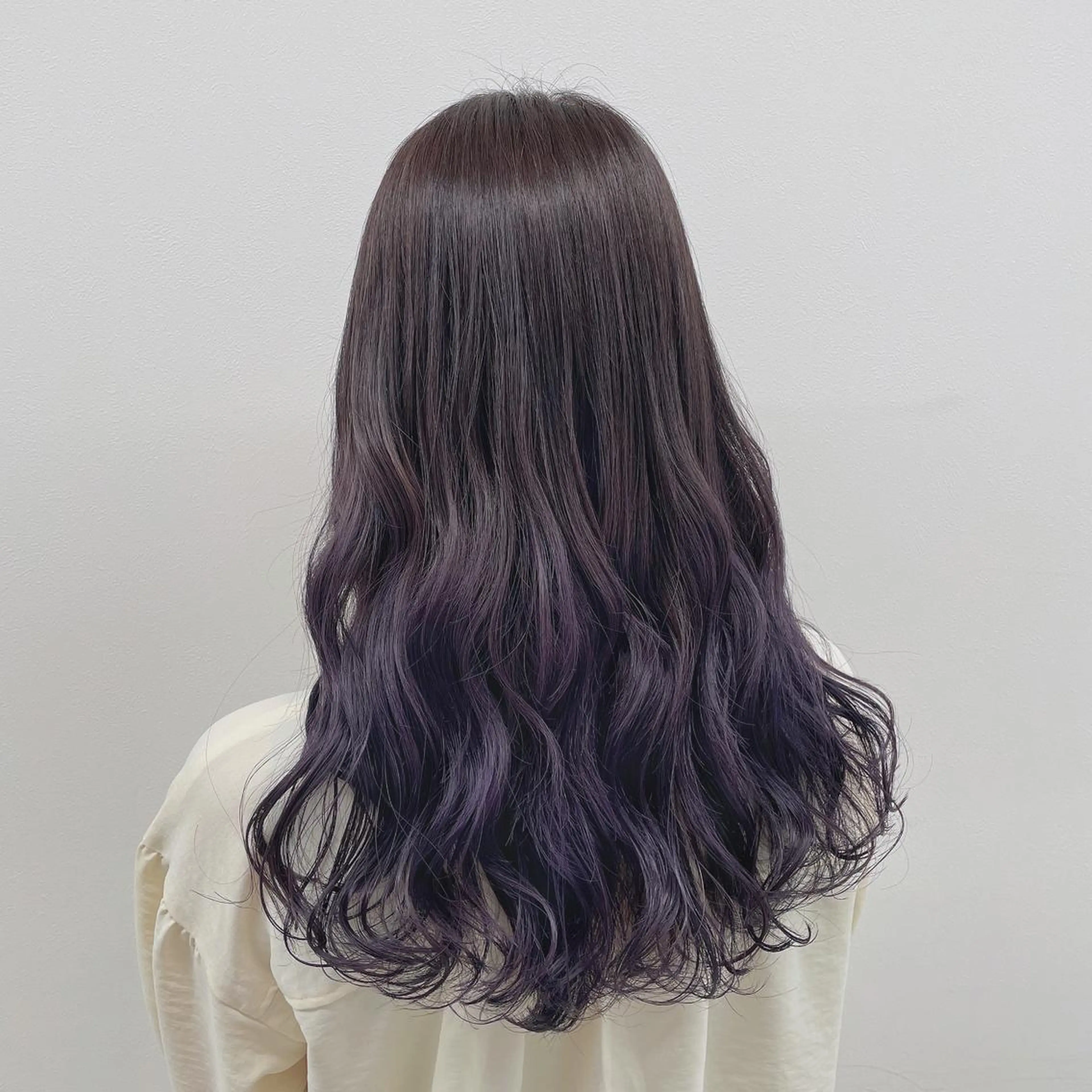 ロング カラー ヘアカラー トリートメント 🤍大人っぽ韓国暗髪 🤍Asuka🤍のヘアスタイル