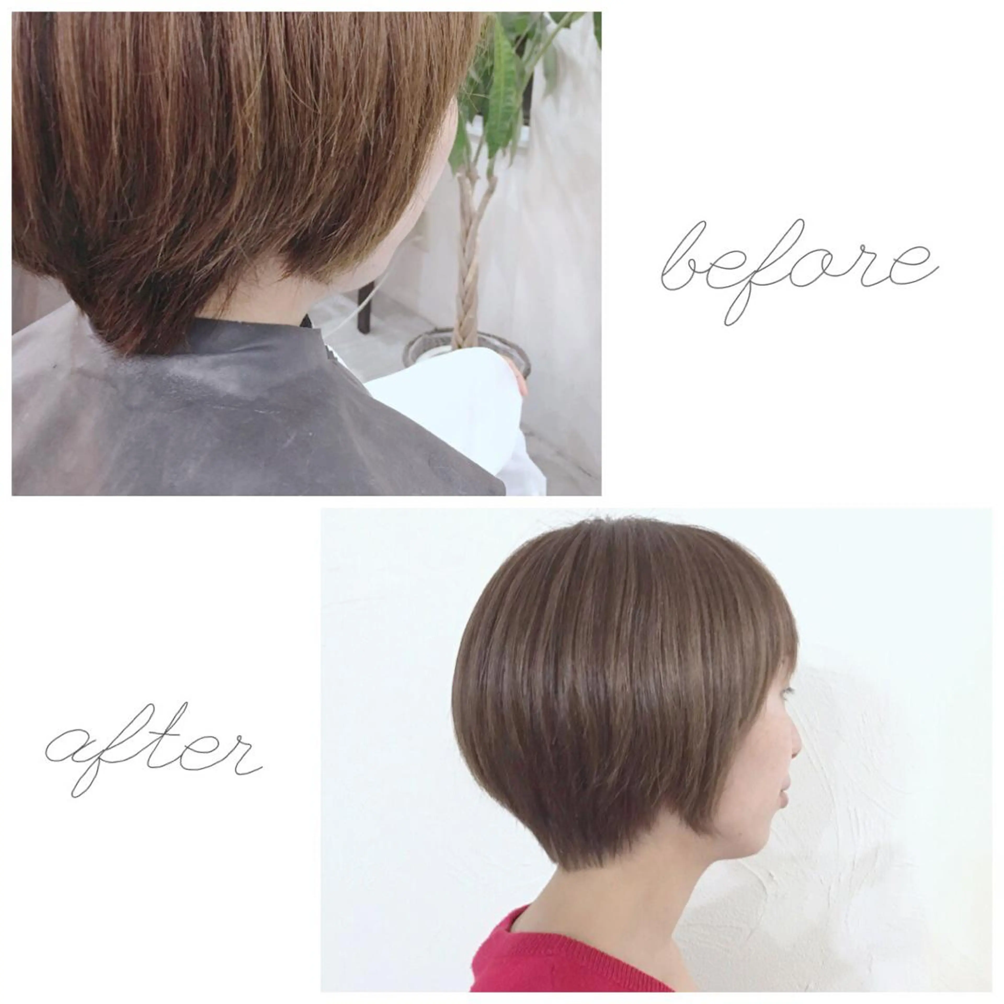 ショート ショートヘア 【今だけブリーチ 限定価格💕】すみのヘアスタイル