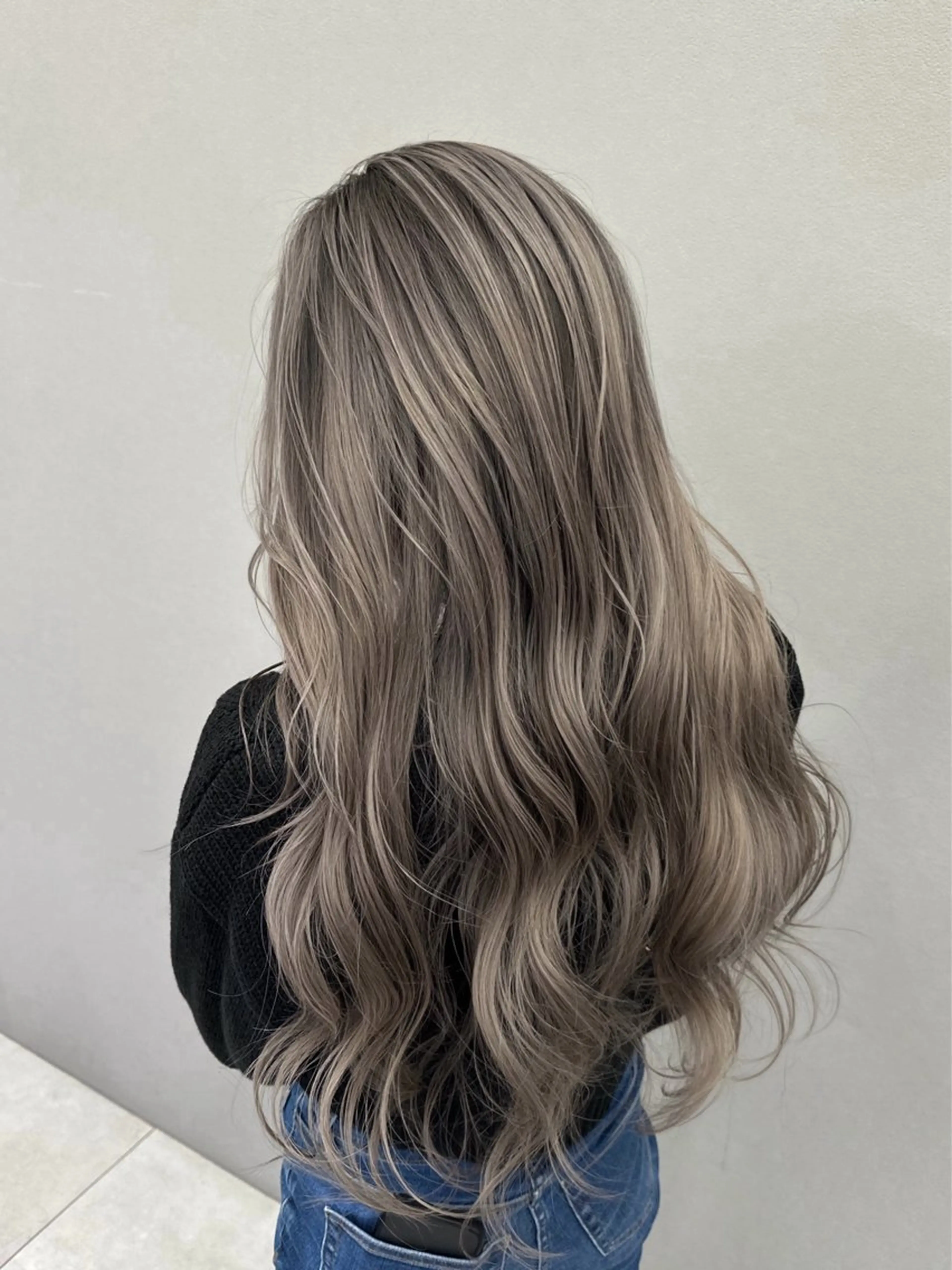 ロング カラー ヘアカラー ate.心斎橋 RYUKAのヘアスタイル