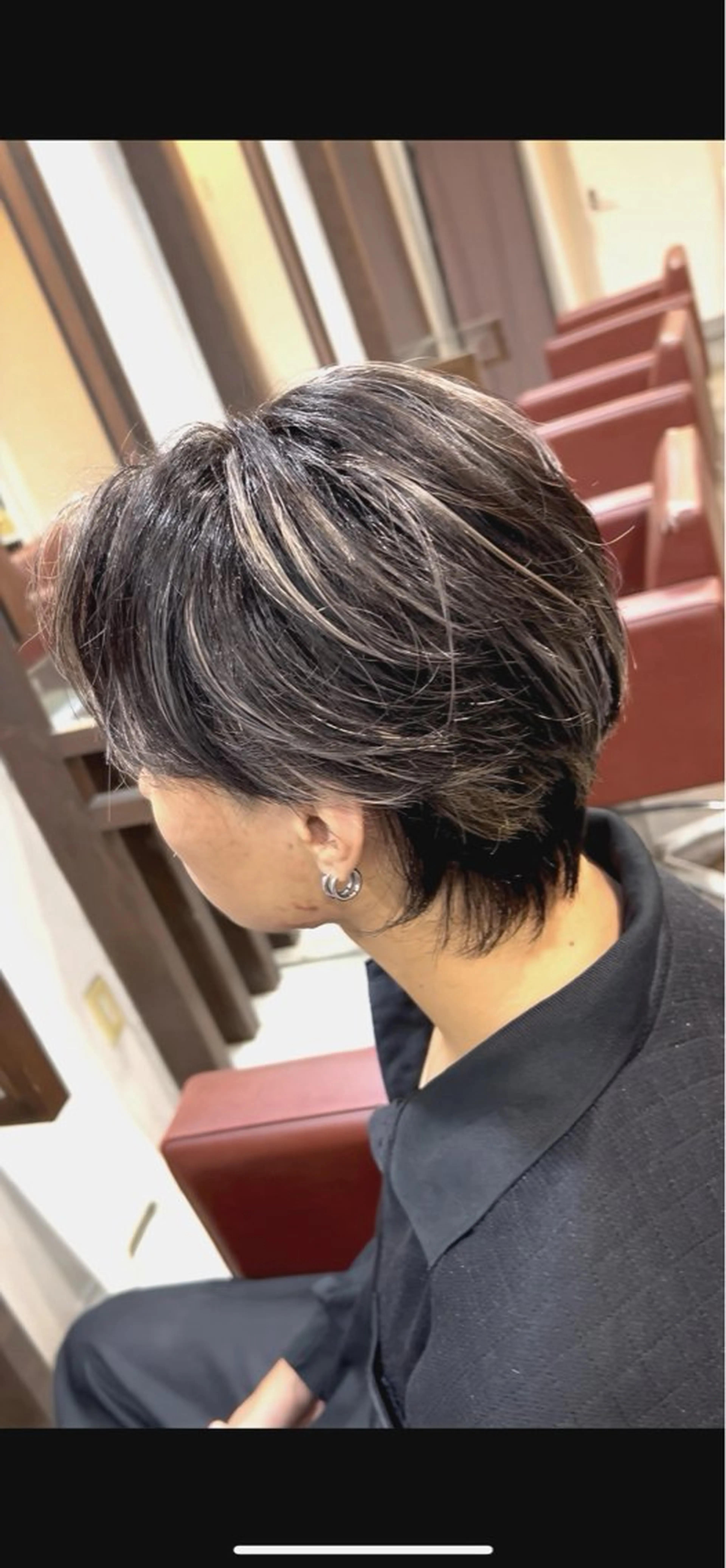 ショート メンズ メンズハイライト ハイライト カット ヘアカラー トリートメント メンズ特化/パーマ/ ハイライト/りょうまのヘアスタイル