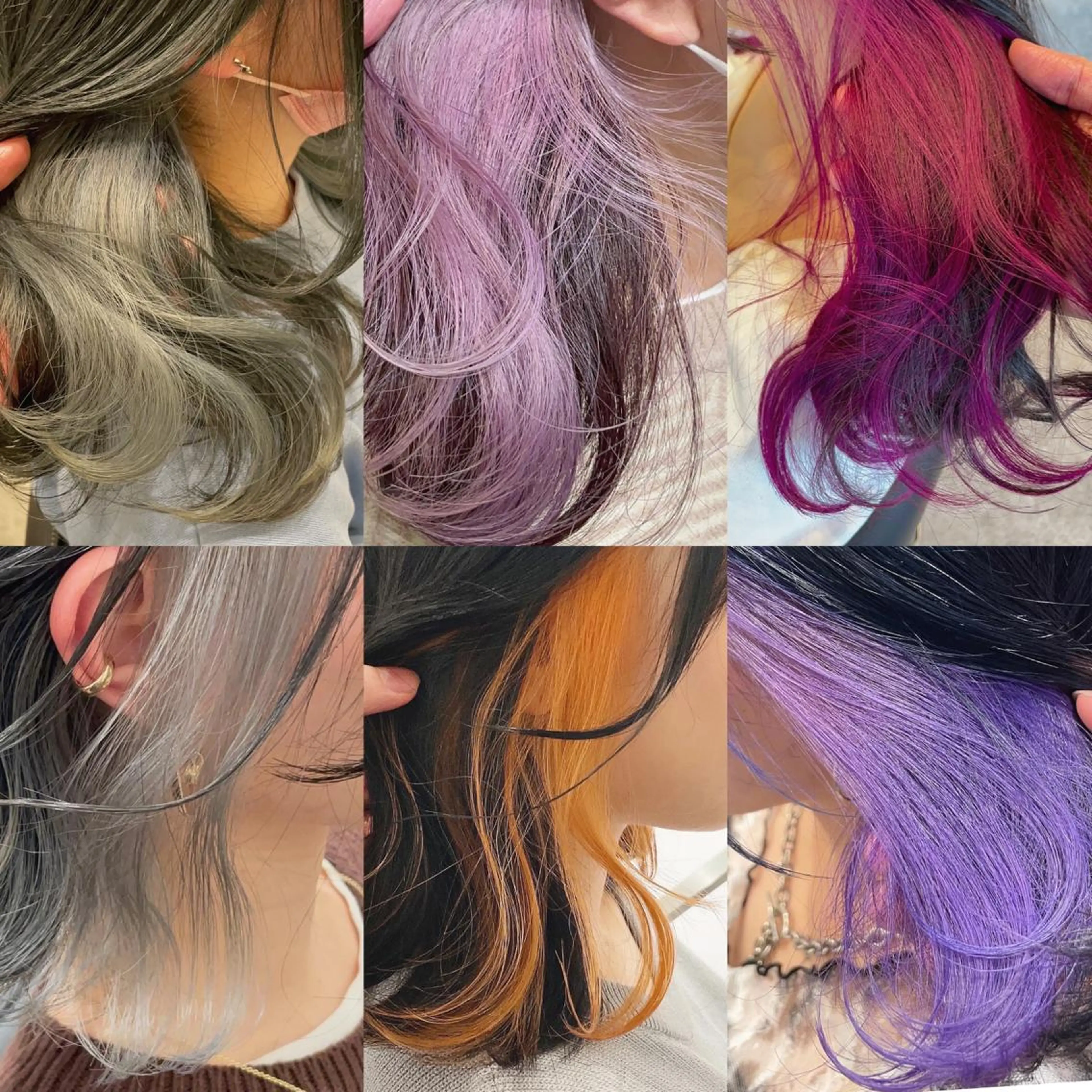 セミロング カラー soigné所属・髪質改善カラー ショートボブ専門のヘアスタイル
