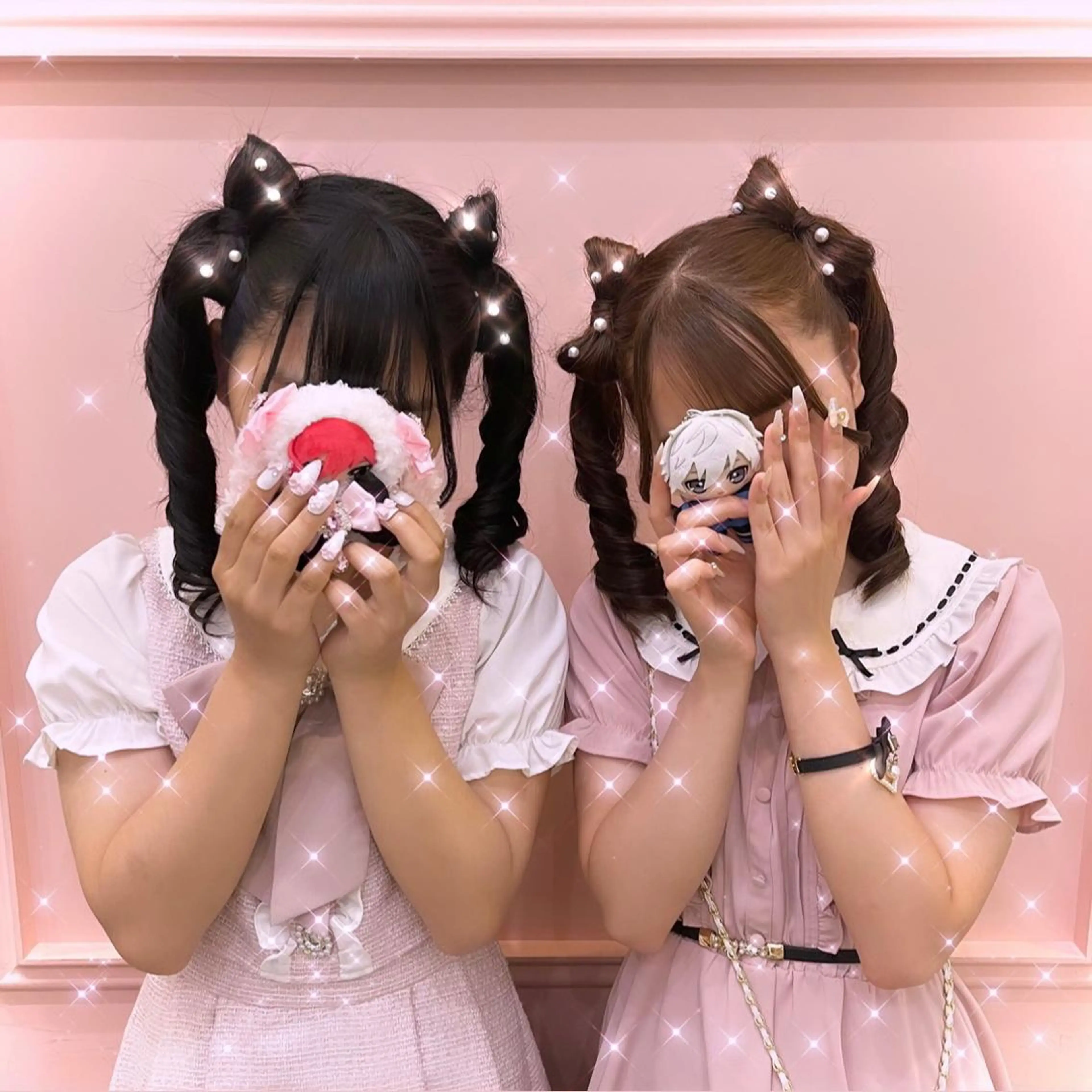 セミロング ヘアアレンジ ツインテール ヘアセット lien ヒジリのヘアスタイル