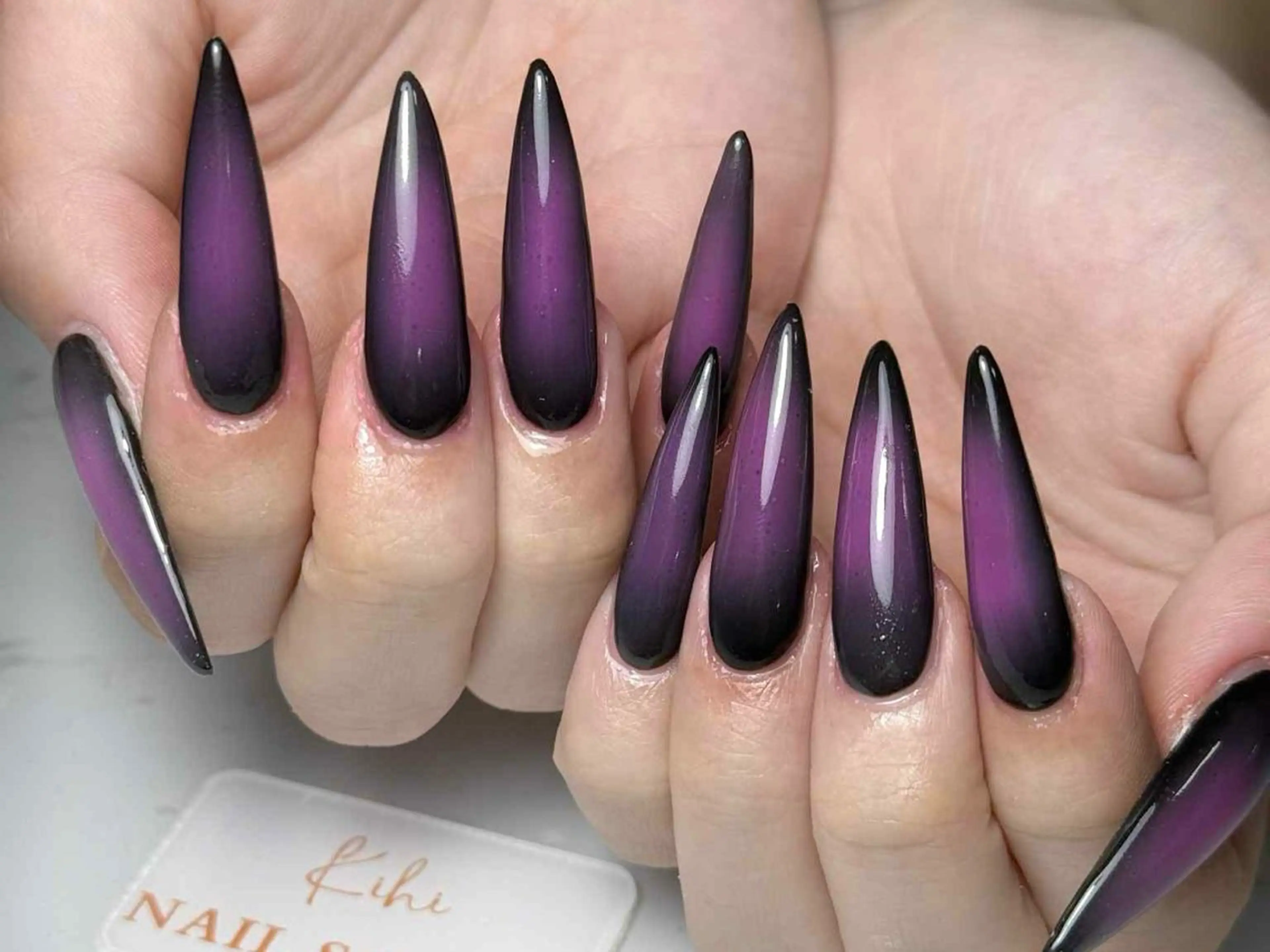 ネイル アートネイル フレンチネイル ジェルネイル グラデーション 韓国ネイル Nail Salon Kihi さくらのネイルデザイン