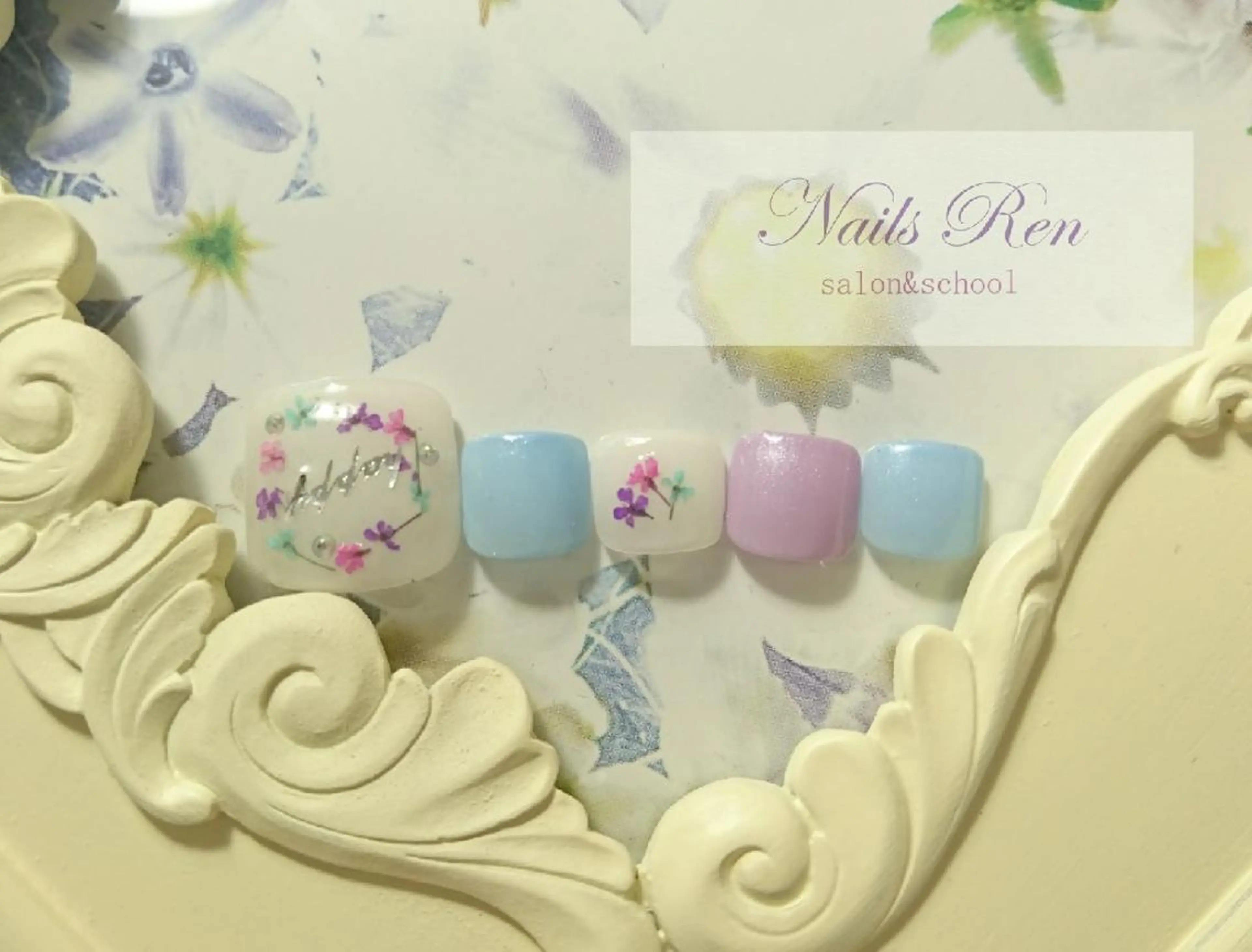 ネイル Nails  Ren salon&school所属・Nails Ren 山口のネイルデザイン