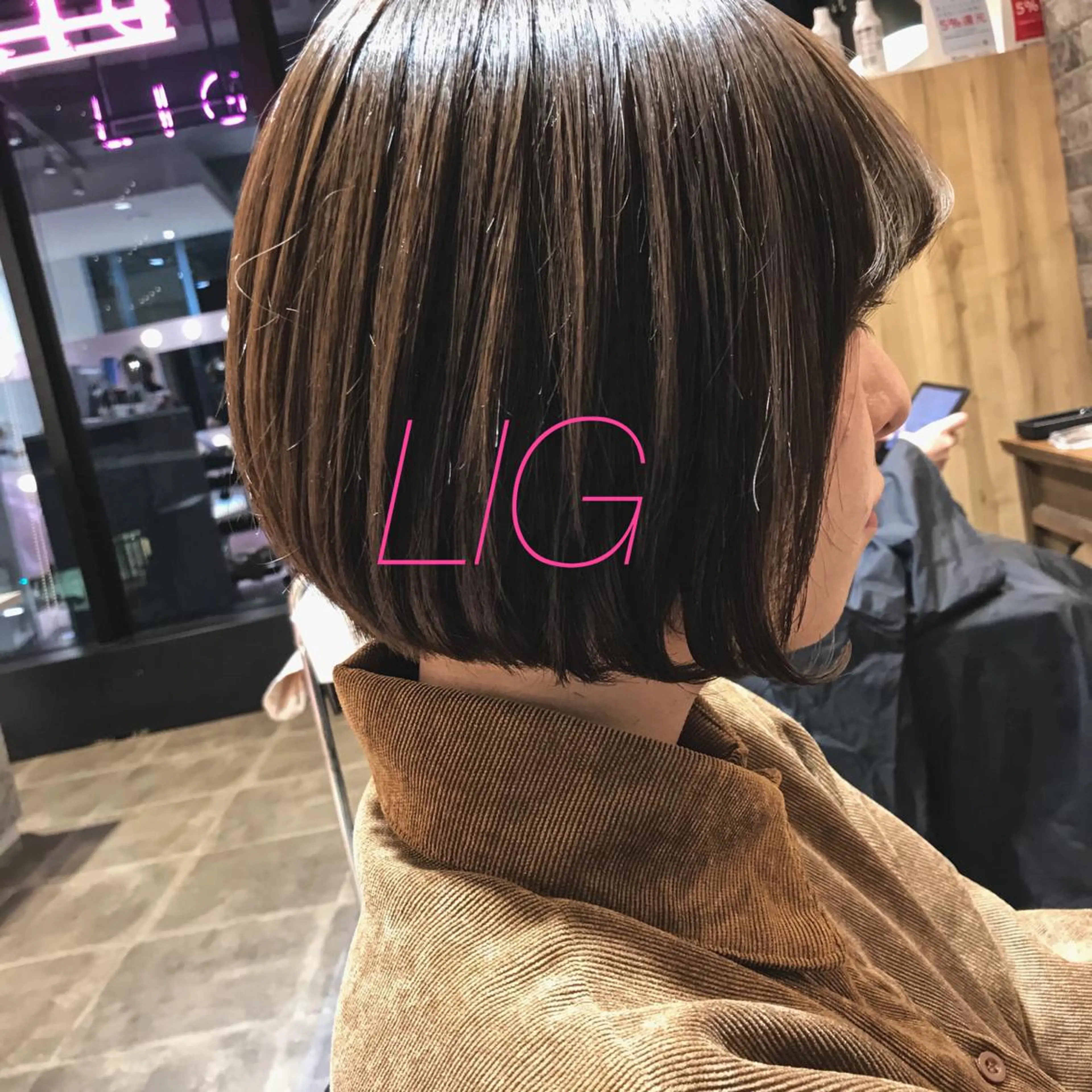 ショート カット ヘアカラー トリートメント 所渉/韓国レイヤー /ウルフカットのヘアスタイル