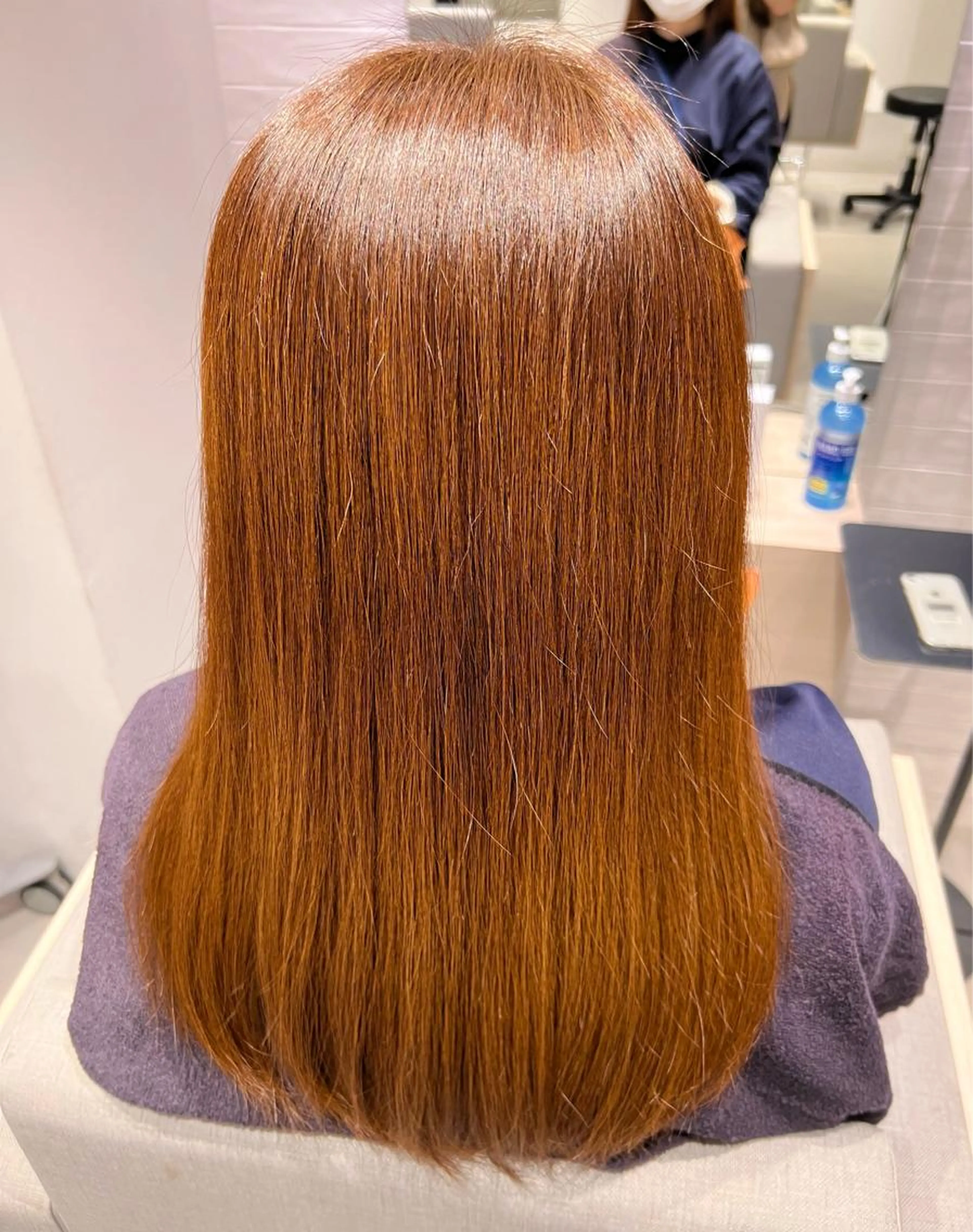 限定🩷ブリーチ無しダブルカラー💕の写真