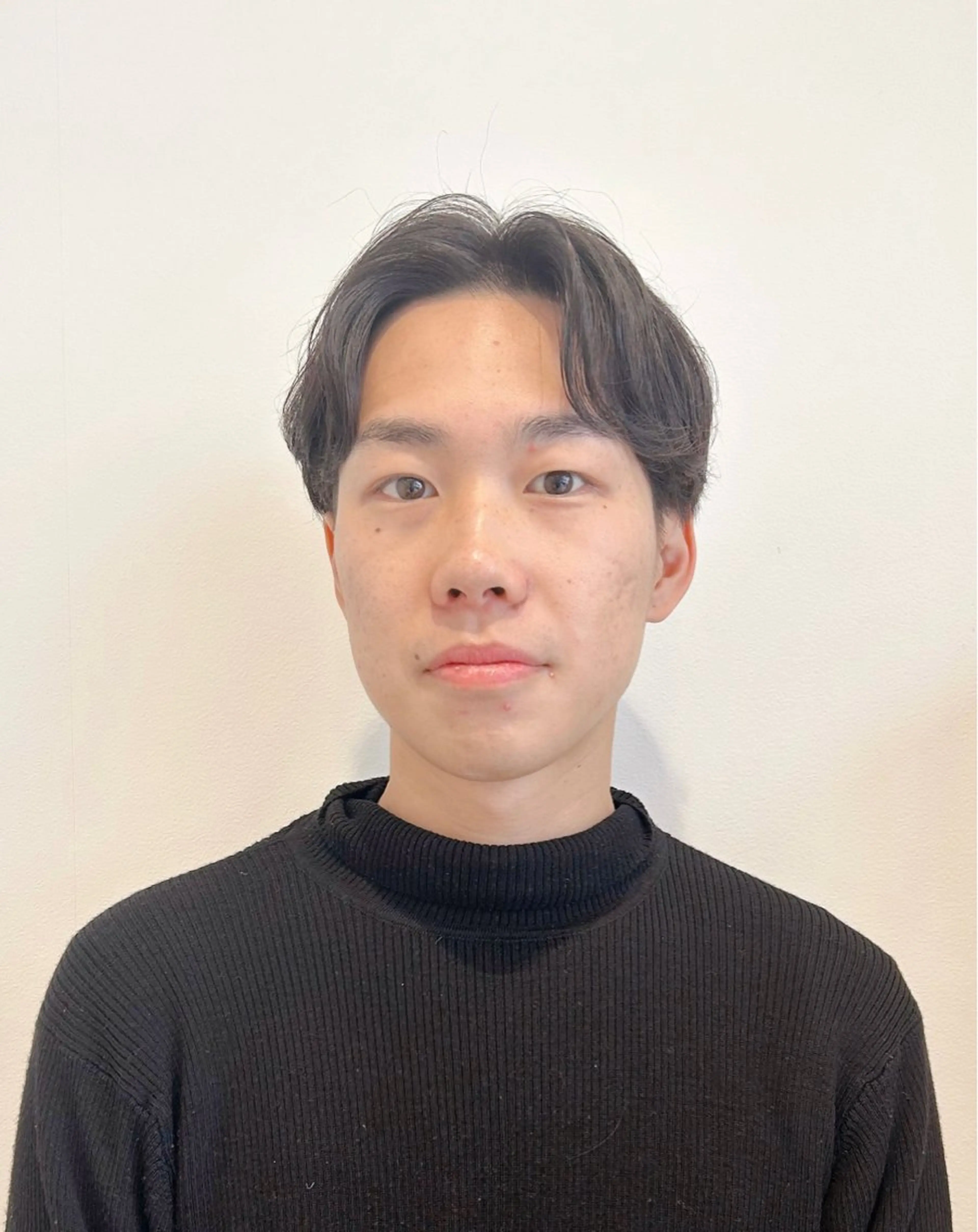 メンズ センターパート マッシュ Sum所属・髙橋 慶悟のヘアスタイル