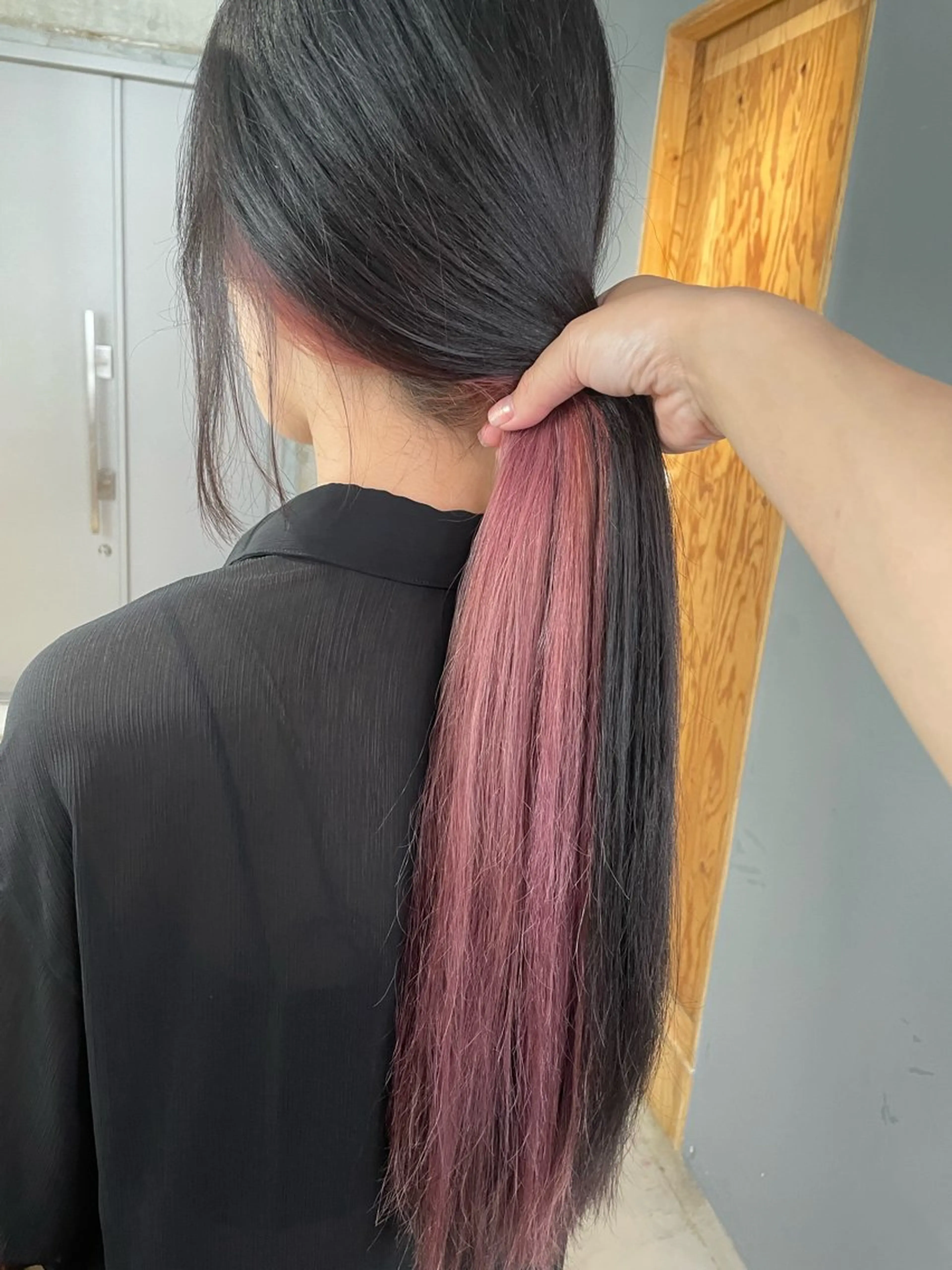 ロング カラー ブリーチ ヘアカラー トリートメント noa ♡のヘアスタイル