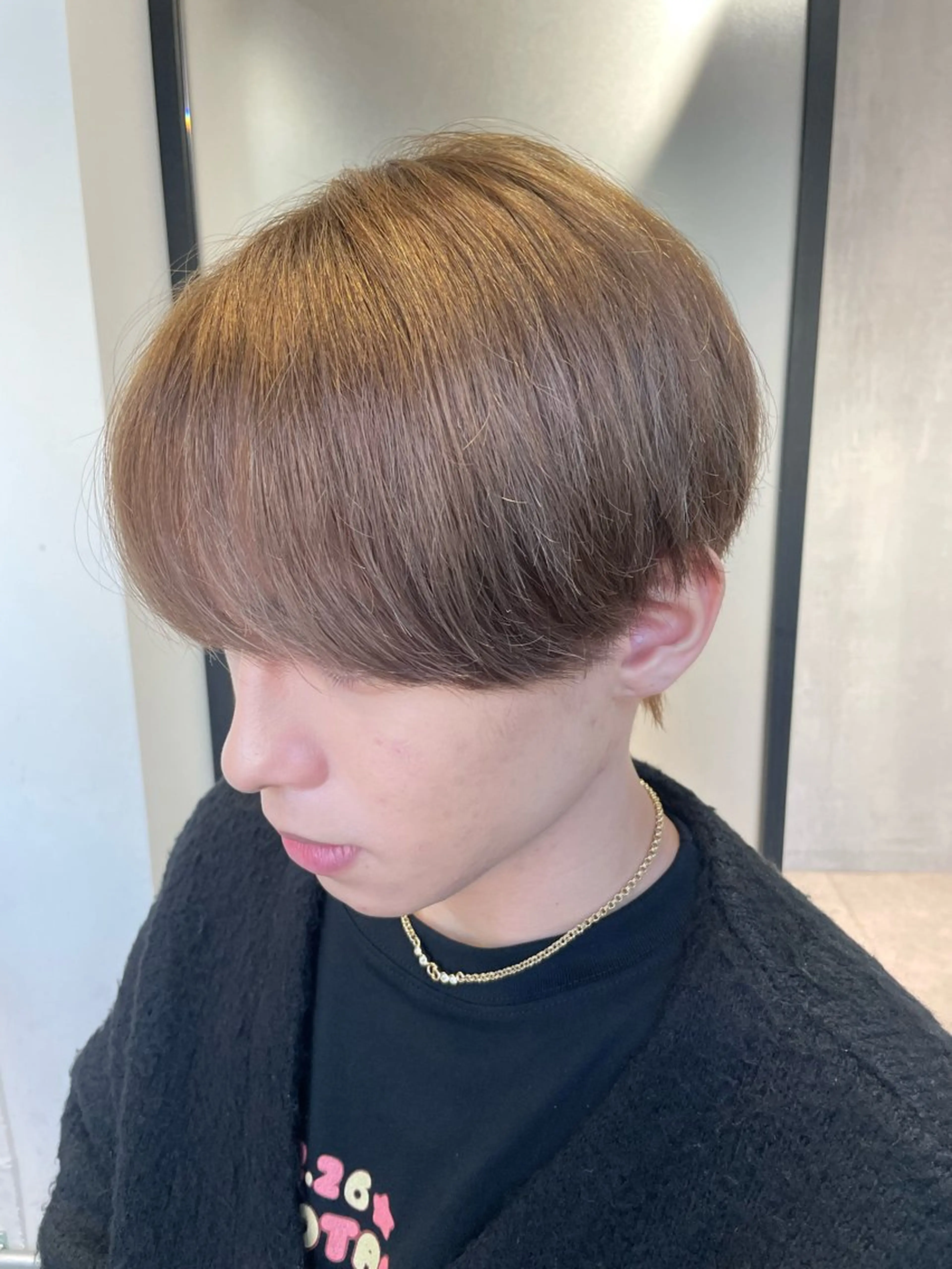 ショート カラー メンズ トリートメント メンズNO.1口コミ 高評価🟡三澤拓海✅のヘアスタイル