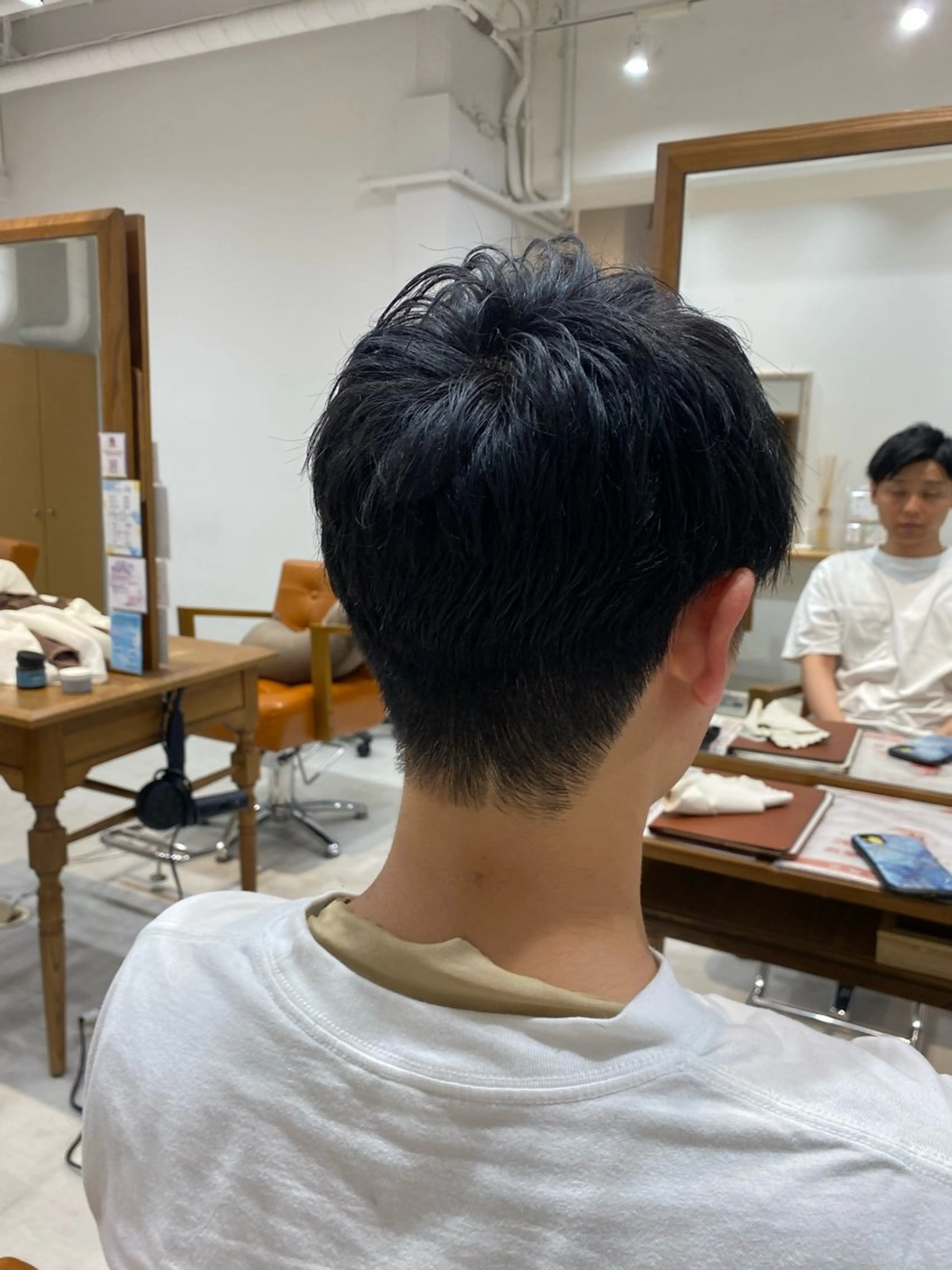 ショート メンズ カット 山﨑 燦人のヘアスタイル
