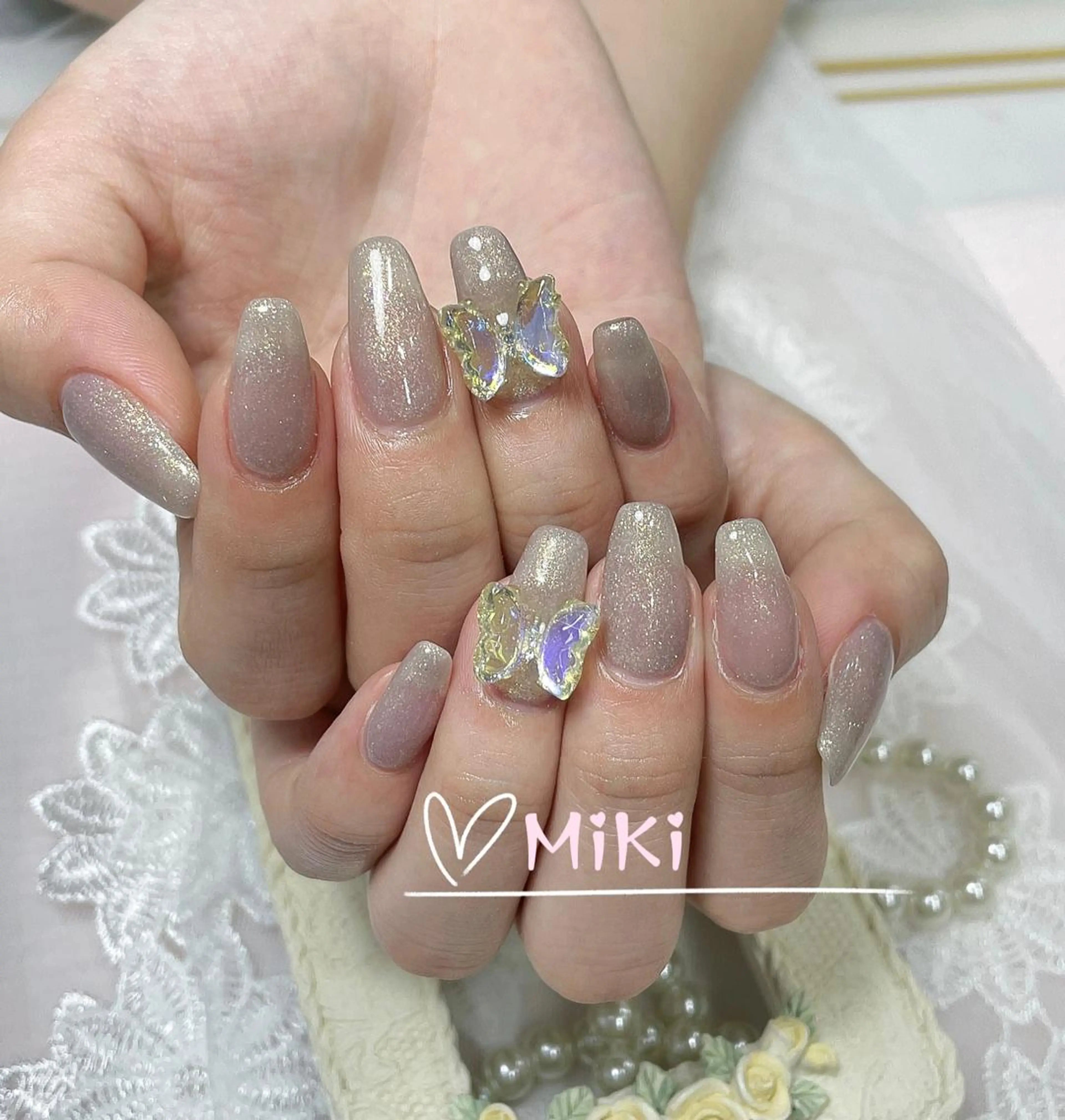 ネイル 🦋 MiKi 🦋 ネイルサロンのネイルデザイン