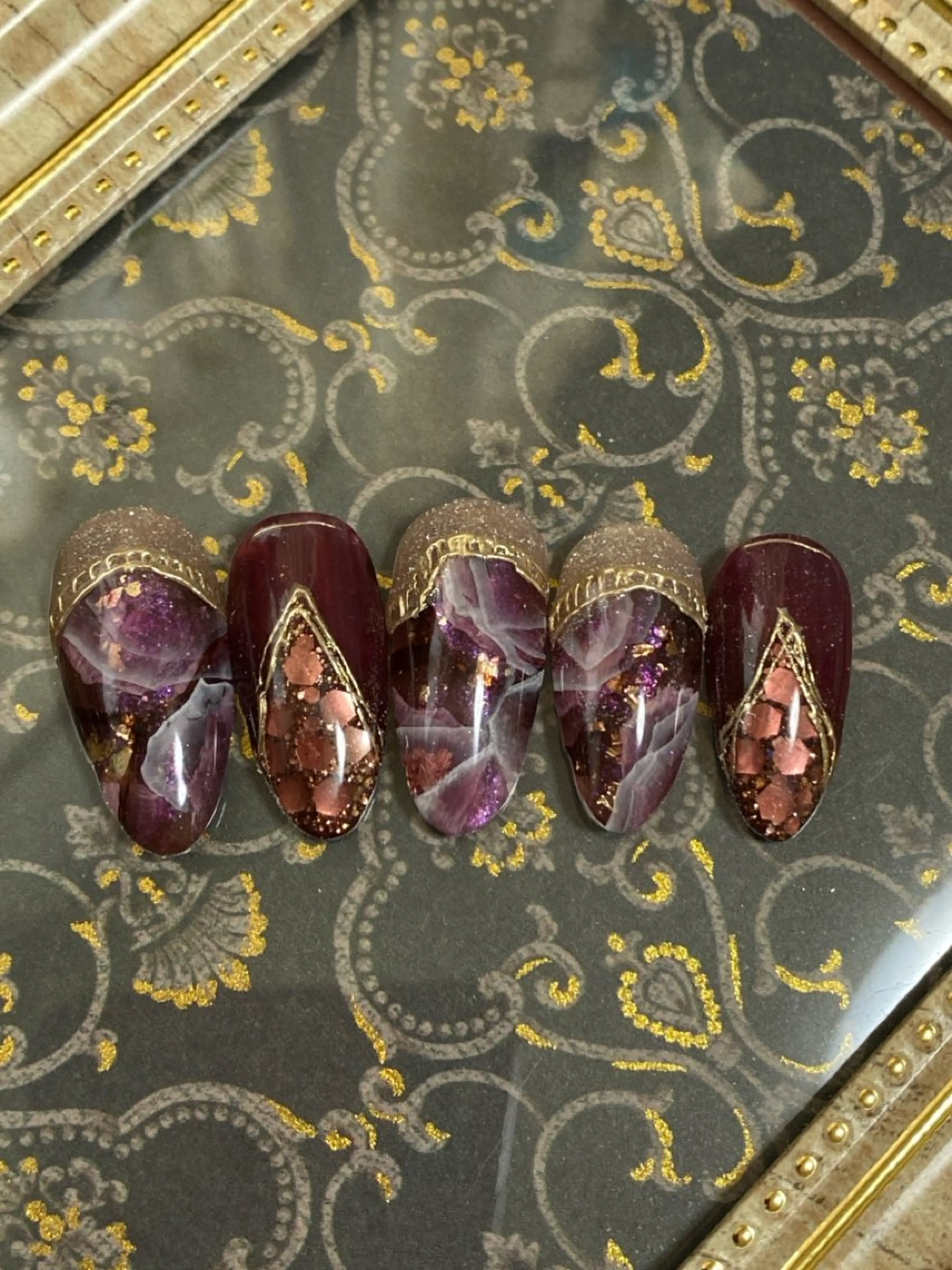 ネイル 自宅ネイルサロン ♦️nuance♦️のネイルデザイン