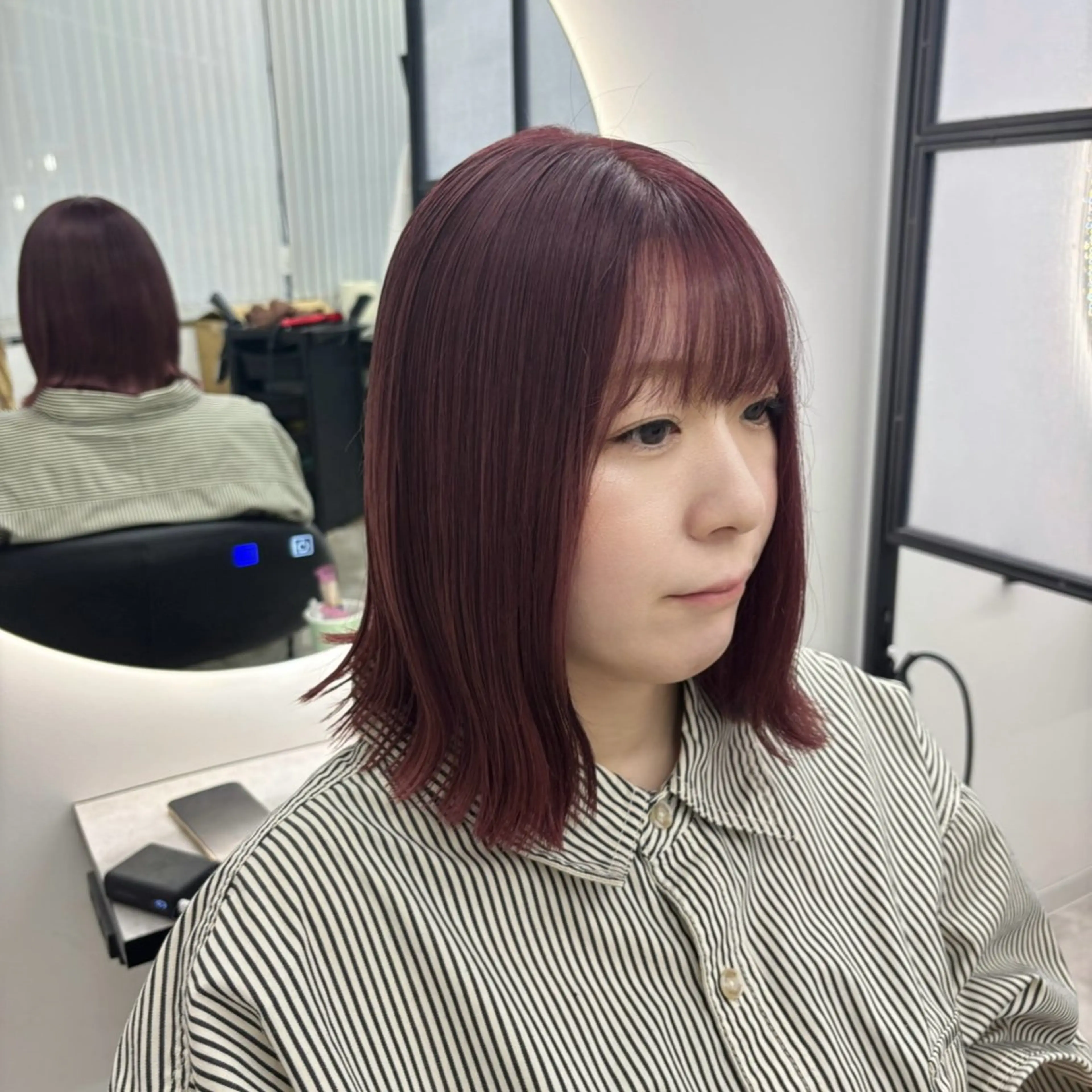 ミディアム カラー ヘアカラー Ren. 🦋デザインカラーのヘアスタイル