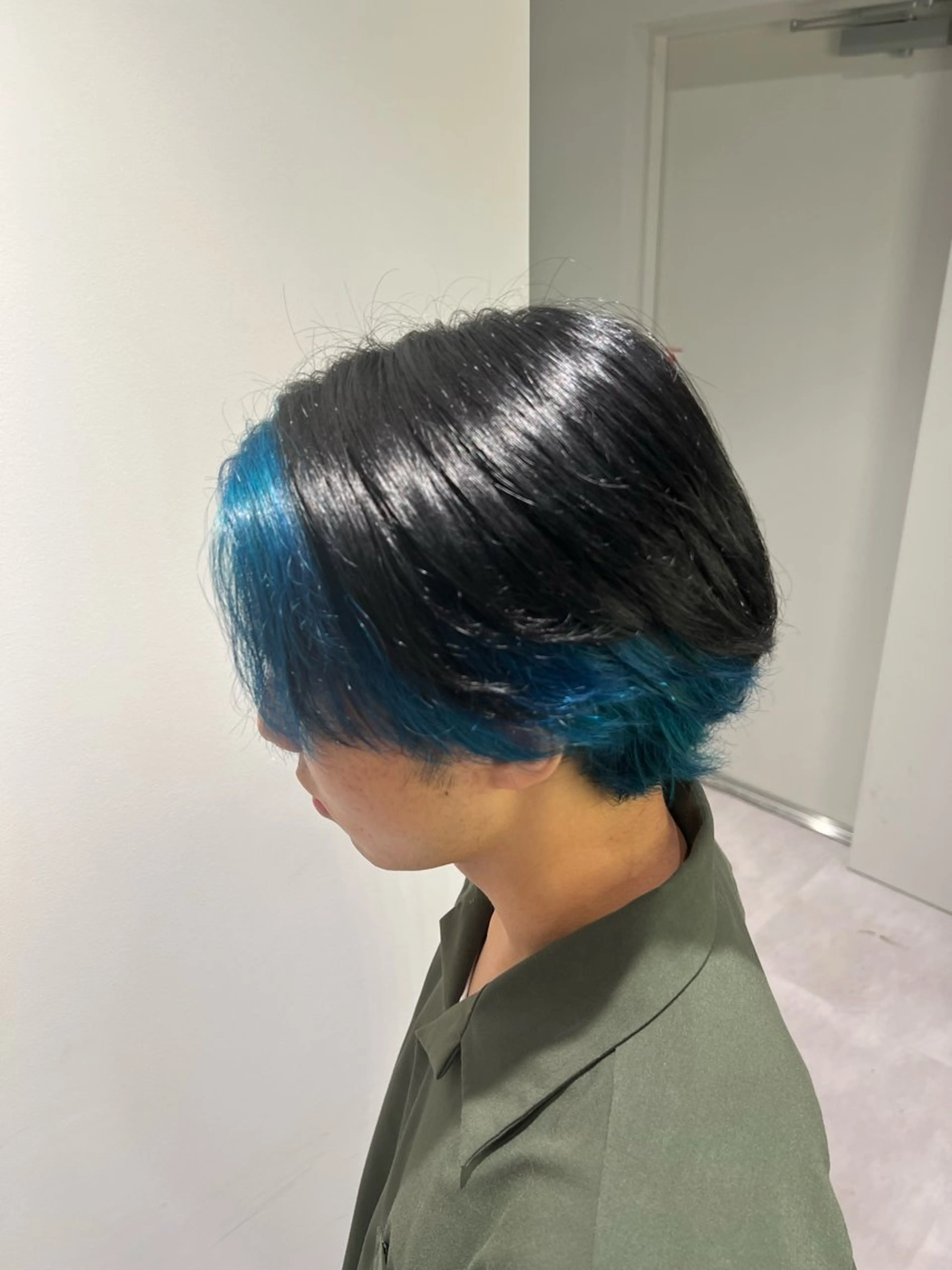 メンズ ヘアカラー 山下 光太郎のヘアスタイル