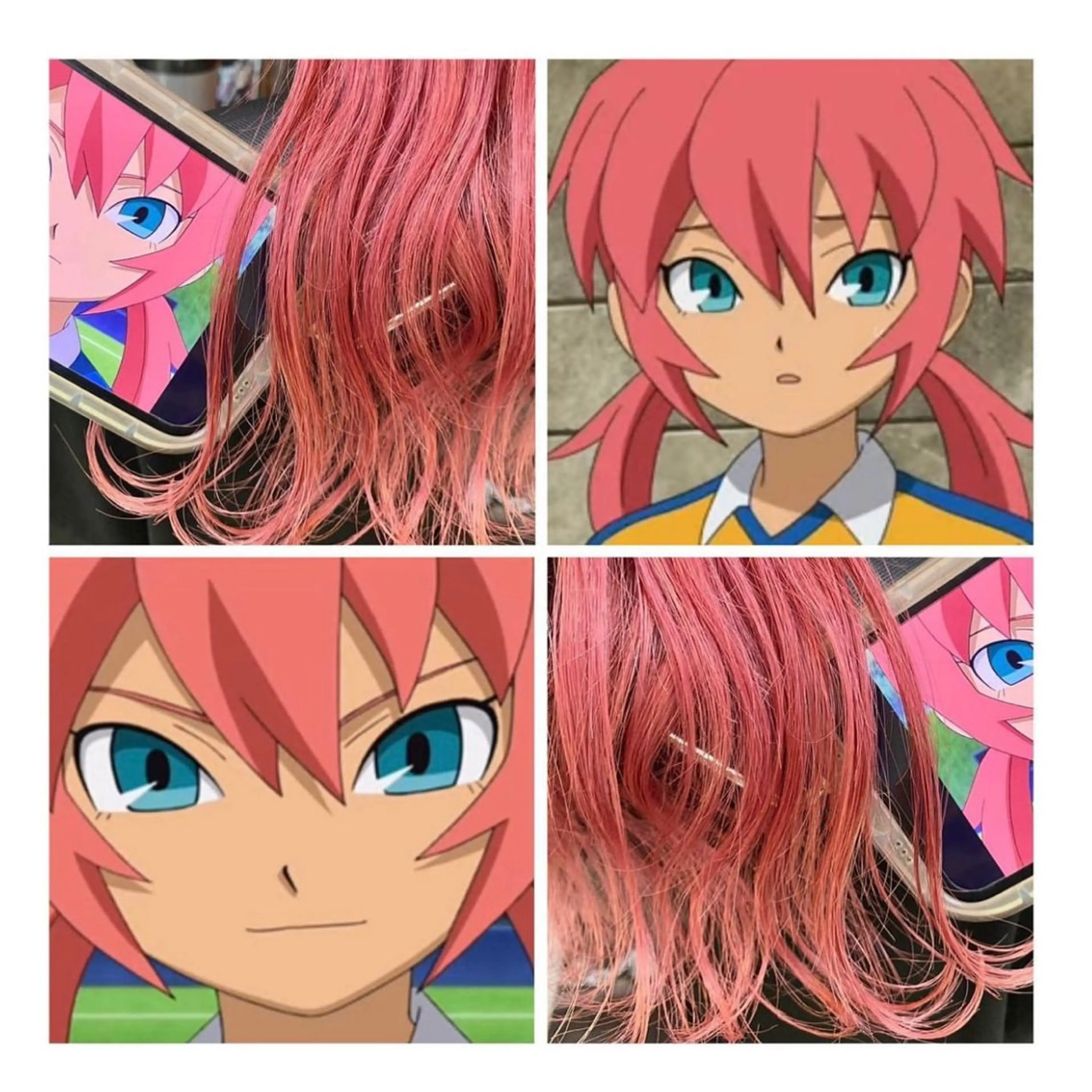 ミディアム カラー ピンクカラー ヘアカラー GARU-ガル-所属・TSUNO🦖 派手髪/オタク美容師のヘアスタイル