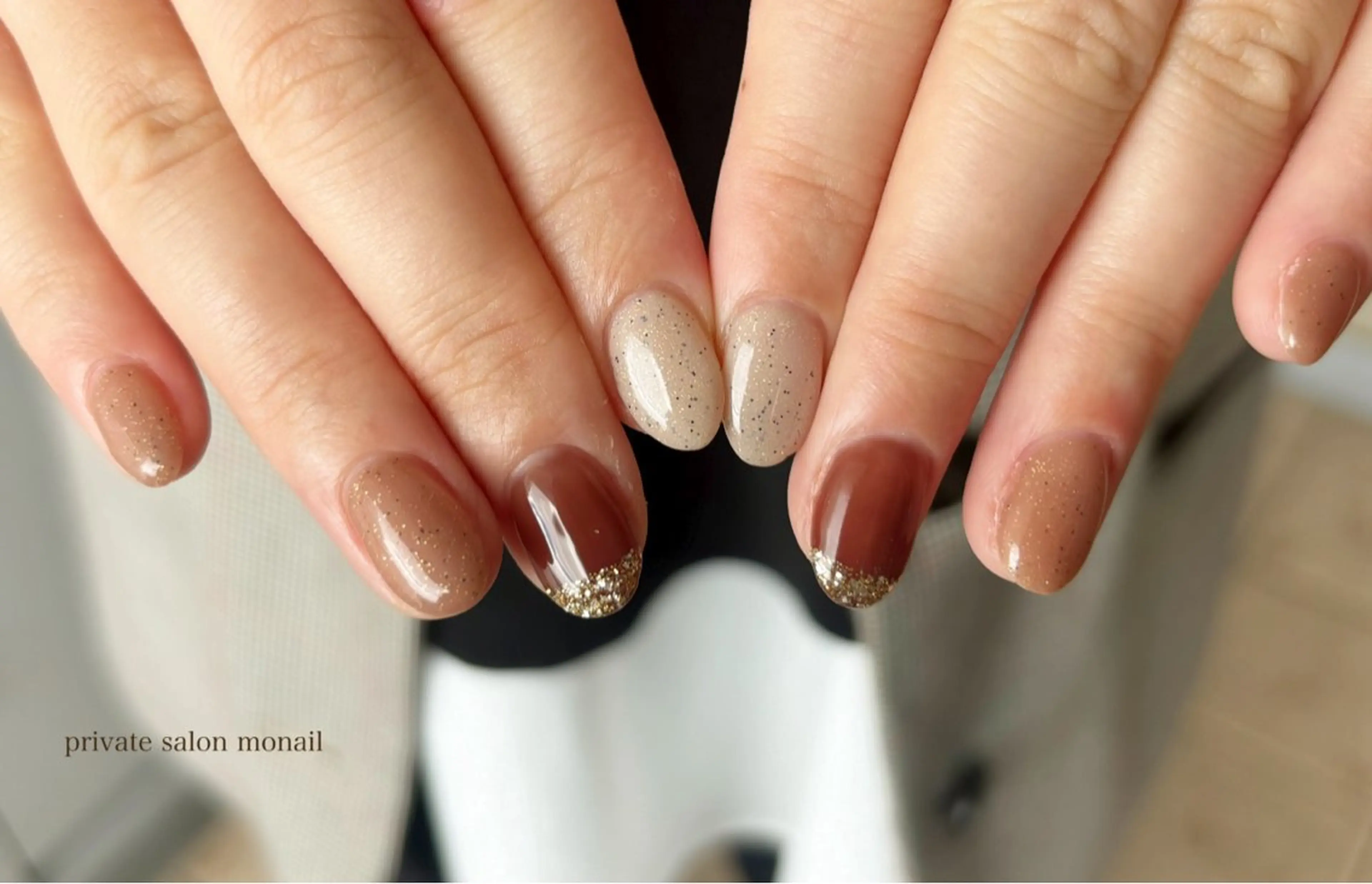 ネイル ハンドネイル private  nail monail所属・nail salon monailのネイルデザイン